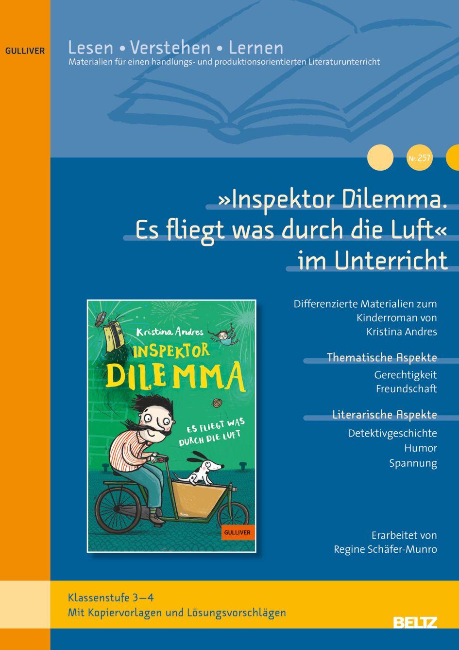 Vorderes Coverbild 'Inspektor Dilemma' im Unterricht