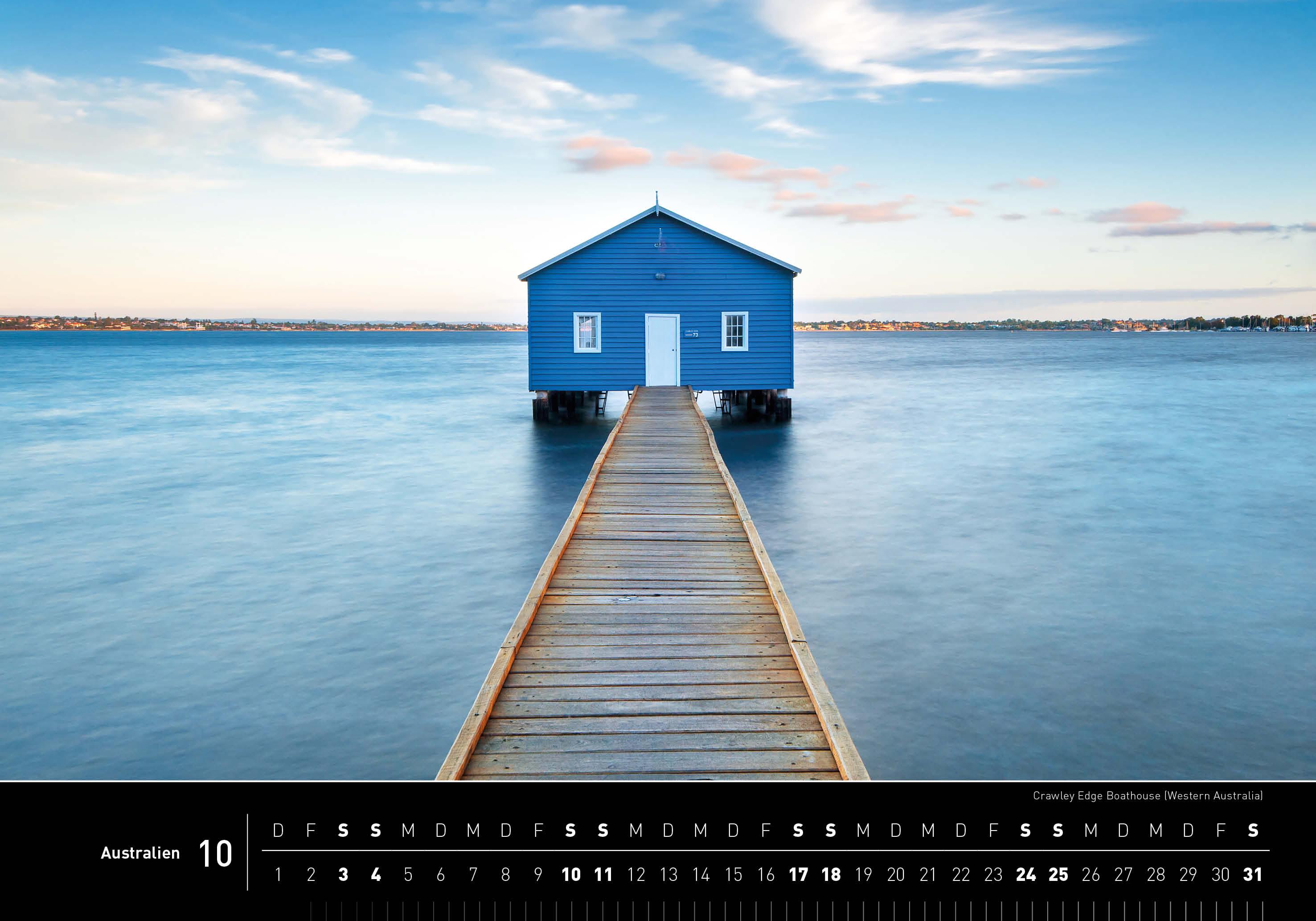 Beispielinhalt (Bild) Australien Premiumkalender 2026