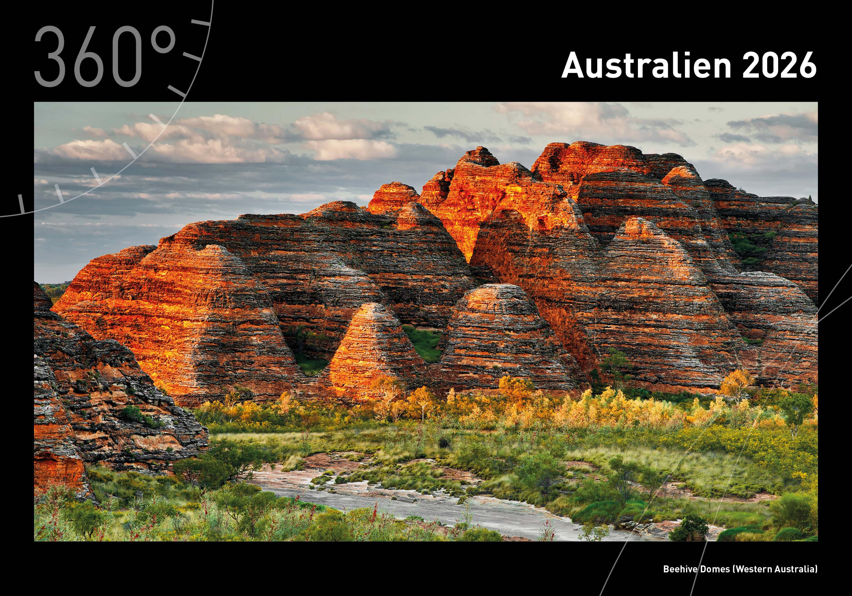Vorderes Coverbild Australien Premiumkalender 2026
