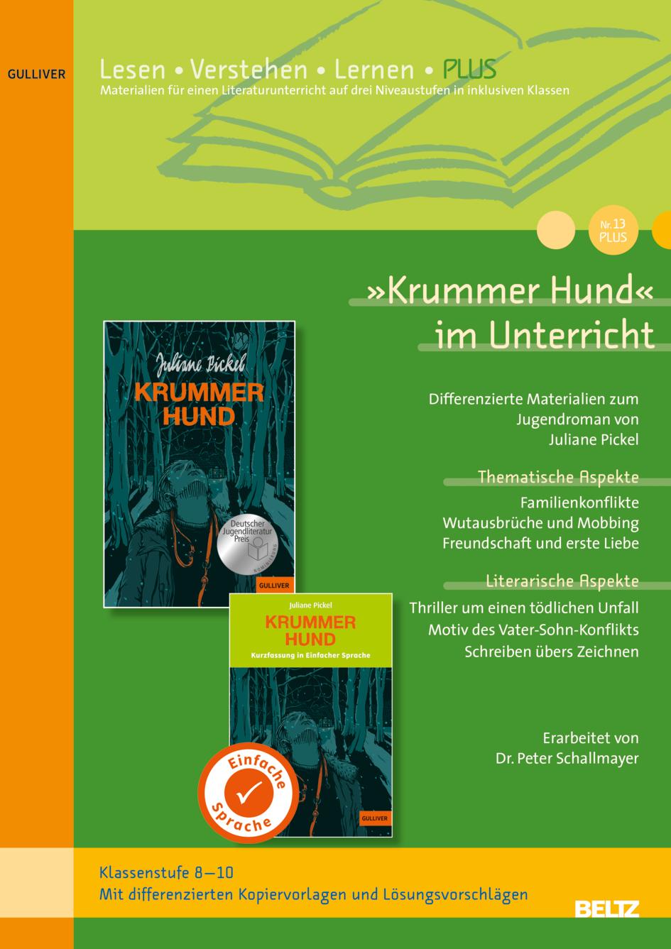 Vorderes Coverbild 'Krummer Hund' im Unterricht PLUS