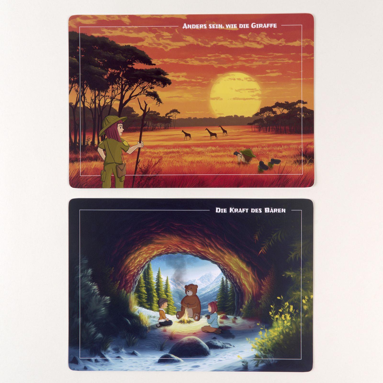 Beispielinhalt (Bild) 'Komm mit!' - Fantasiereisen zur Entspannung, Meditation und Resilienz