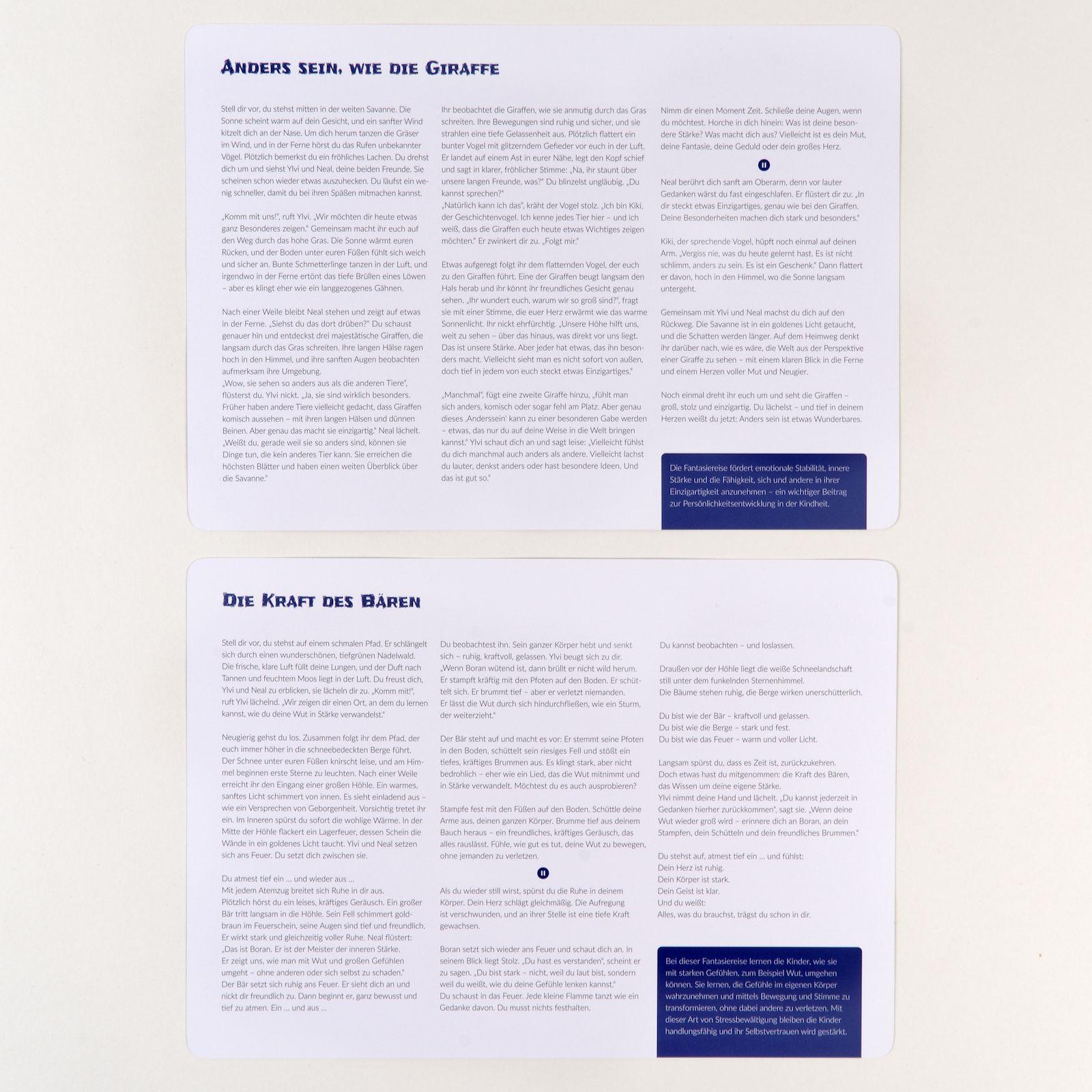 Beispielinhalt (Bild) 'Komm mit!' - Fantasiereisen zur Entspannung, Meditation und Resilienz