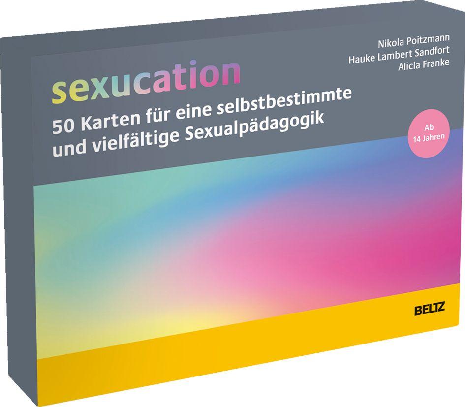 Vorderes Coverbild 'sexucation' - 50 Karten für eine selbstbestimmte und vielfältige Sexualpädagogik