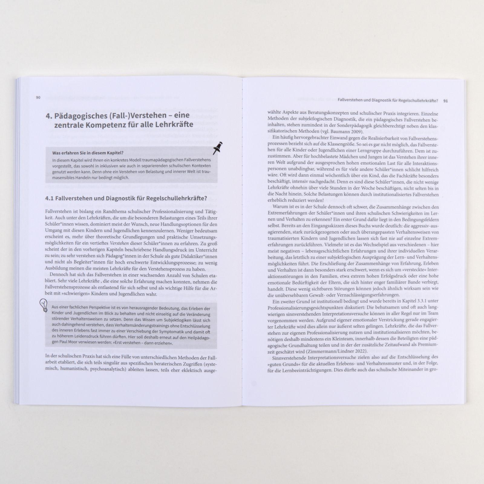 Beispielinhalt (Bild) Traumatisierte Kinder und Jugendliche im Unterricht