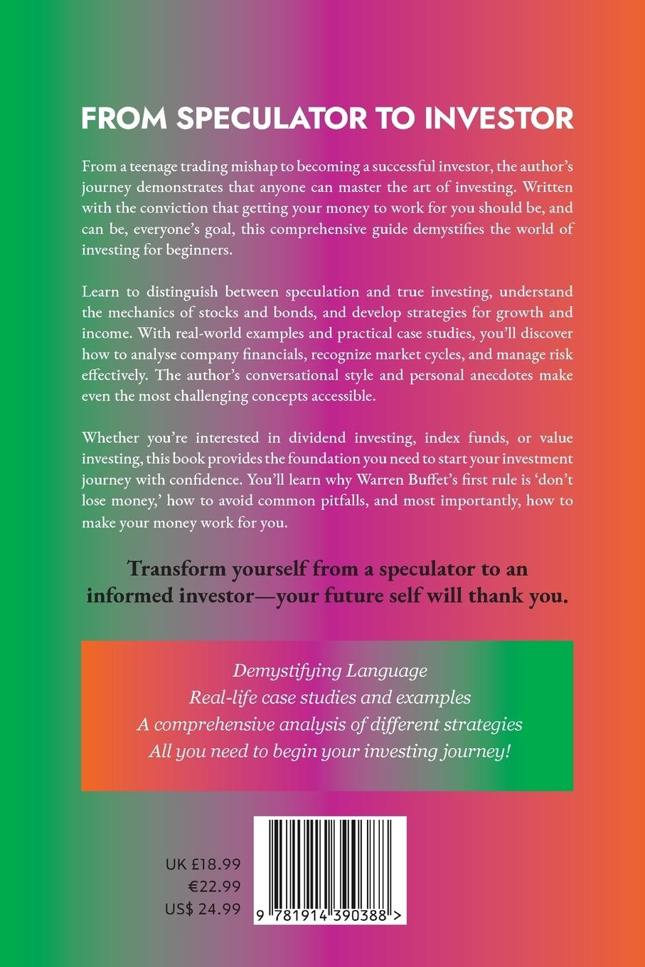 Rückseitencover From Speculator to Investor