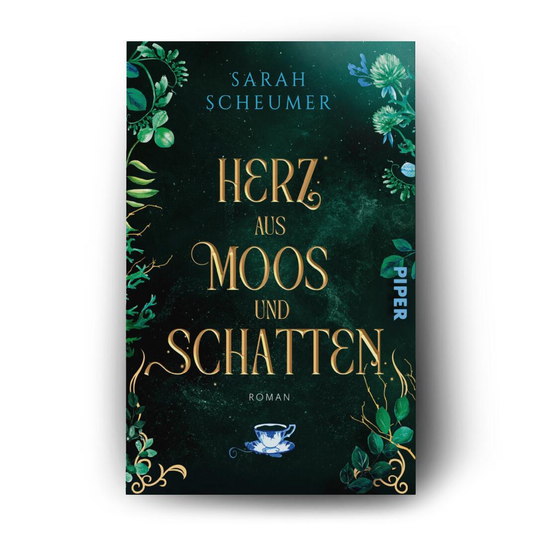 Beispielinhalt (Bild) Herz aus Moos und Schatten