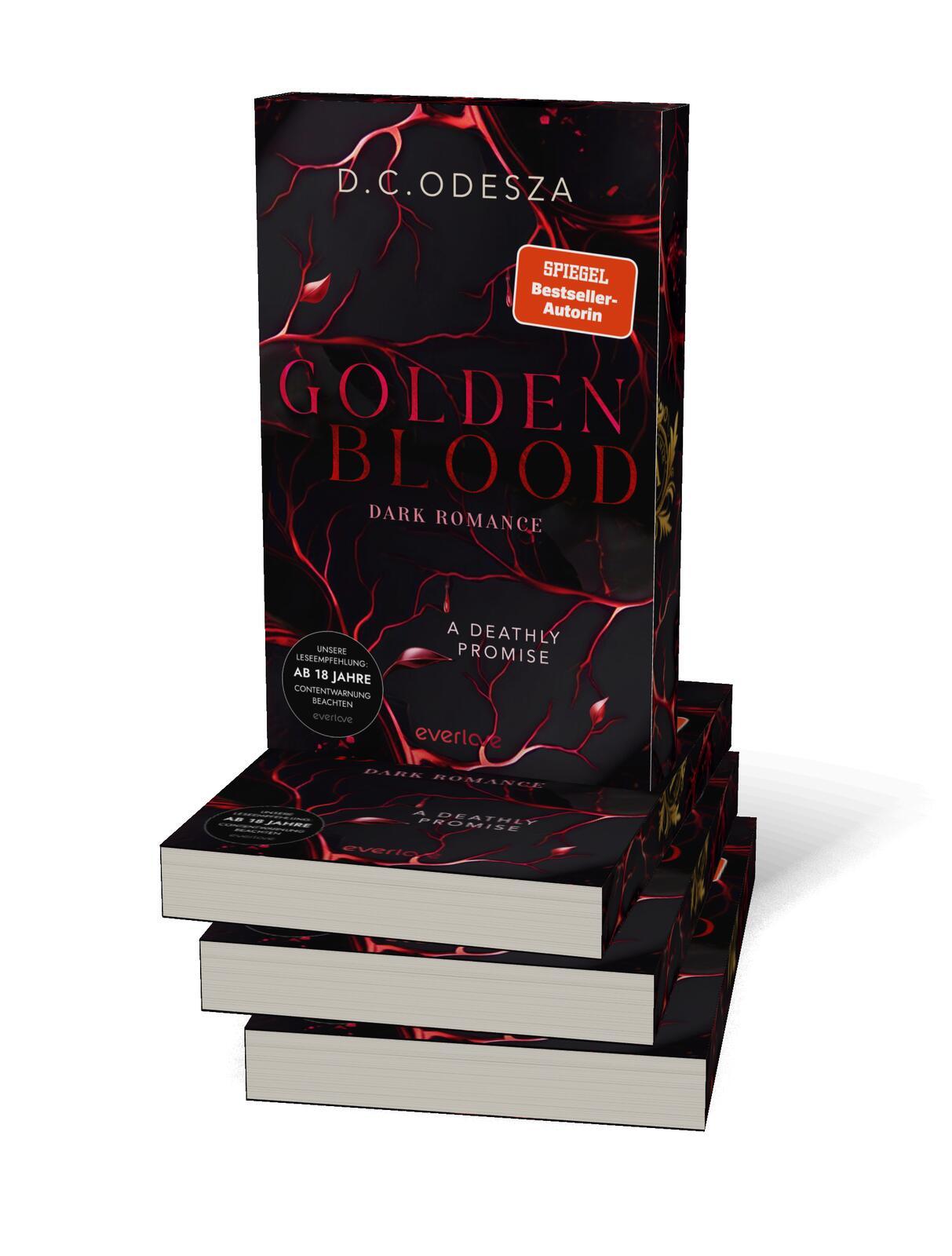 Beispielinhalt (Bild) Golden Blood - A Deathly Promise