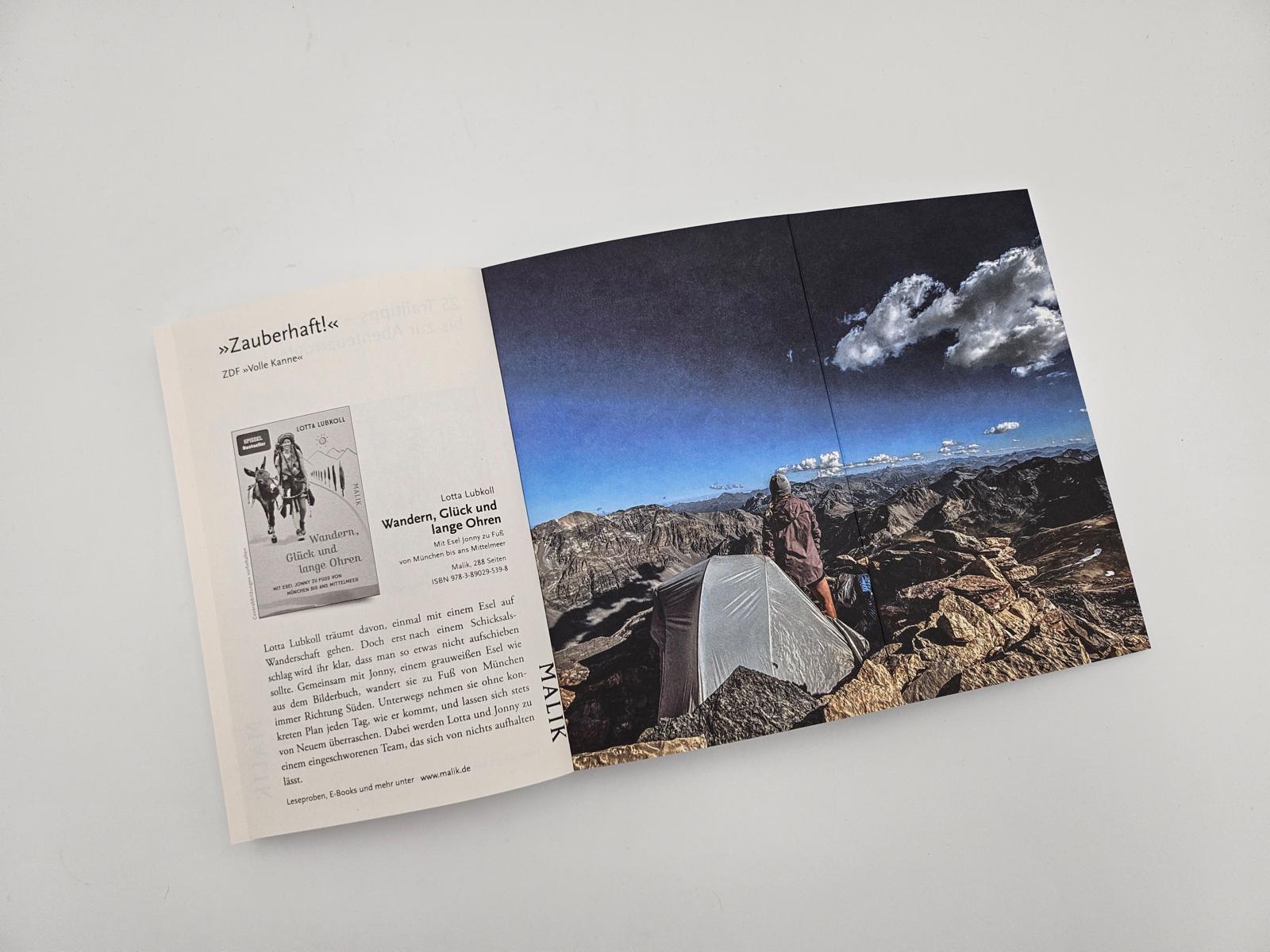 Beispielinhalt (Bild) VON WEGEN. Allein auf der Via Alpina - 2363 Kilometer zu Fuss von Triest nach Monaco