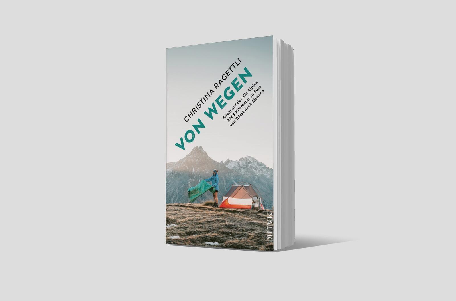 Beispielinhalt (Bild) VON WEGEN. Allein auf der Via Alpina - 2363 Kilometer zu Fuss von Triest nach Monaco