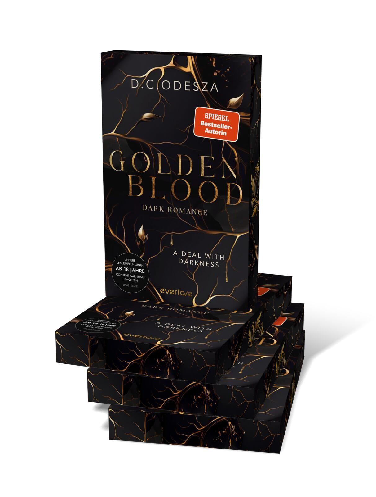 Beispielinhalt (Bild) Golden Blood - A Deal with Darkness