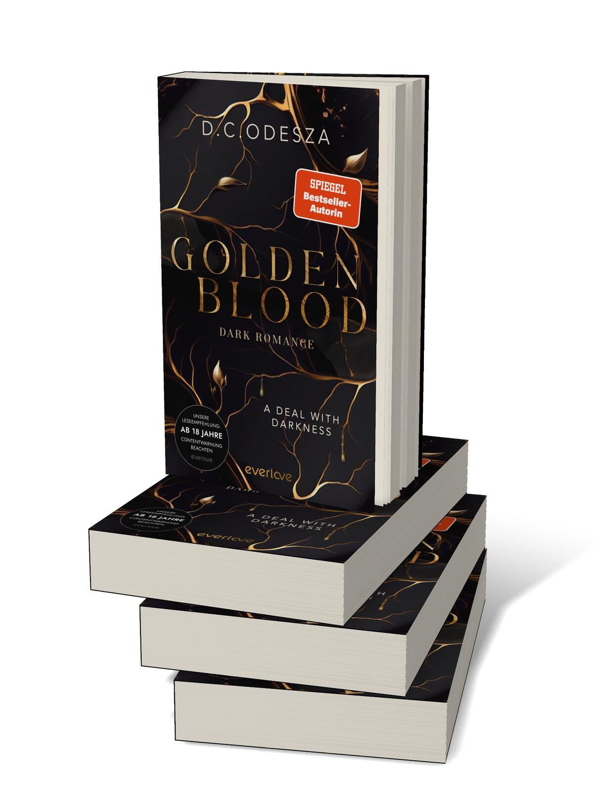 Beispielinhalt (Bild) Golden Blood - A Deal with Darkness