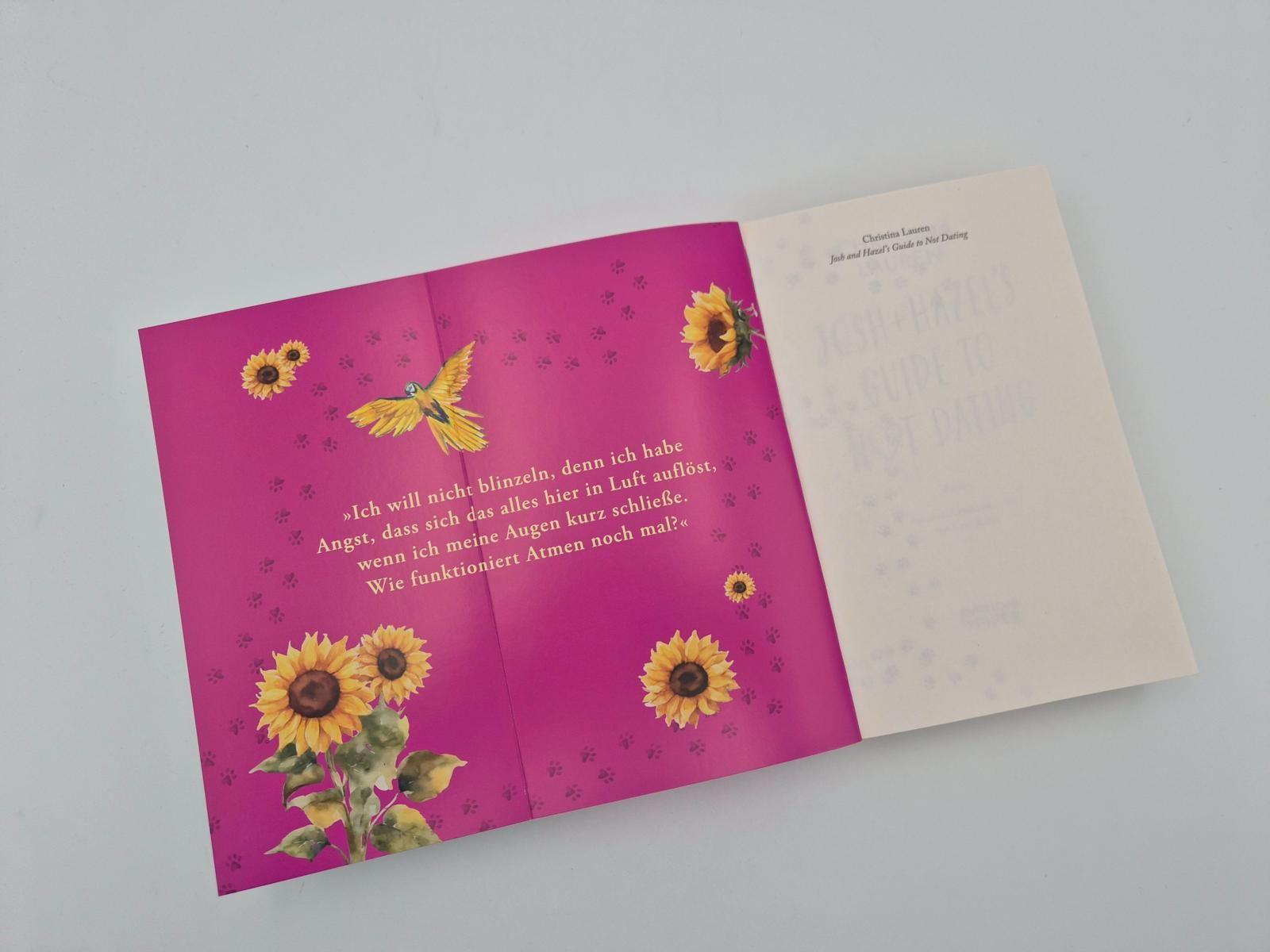 Beispielinhalt (Bild) Josh and Hazel's Guide to Not Dating