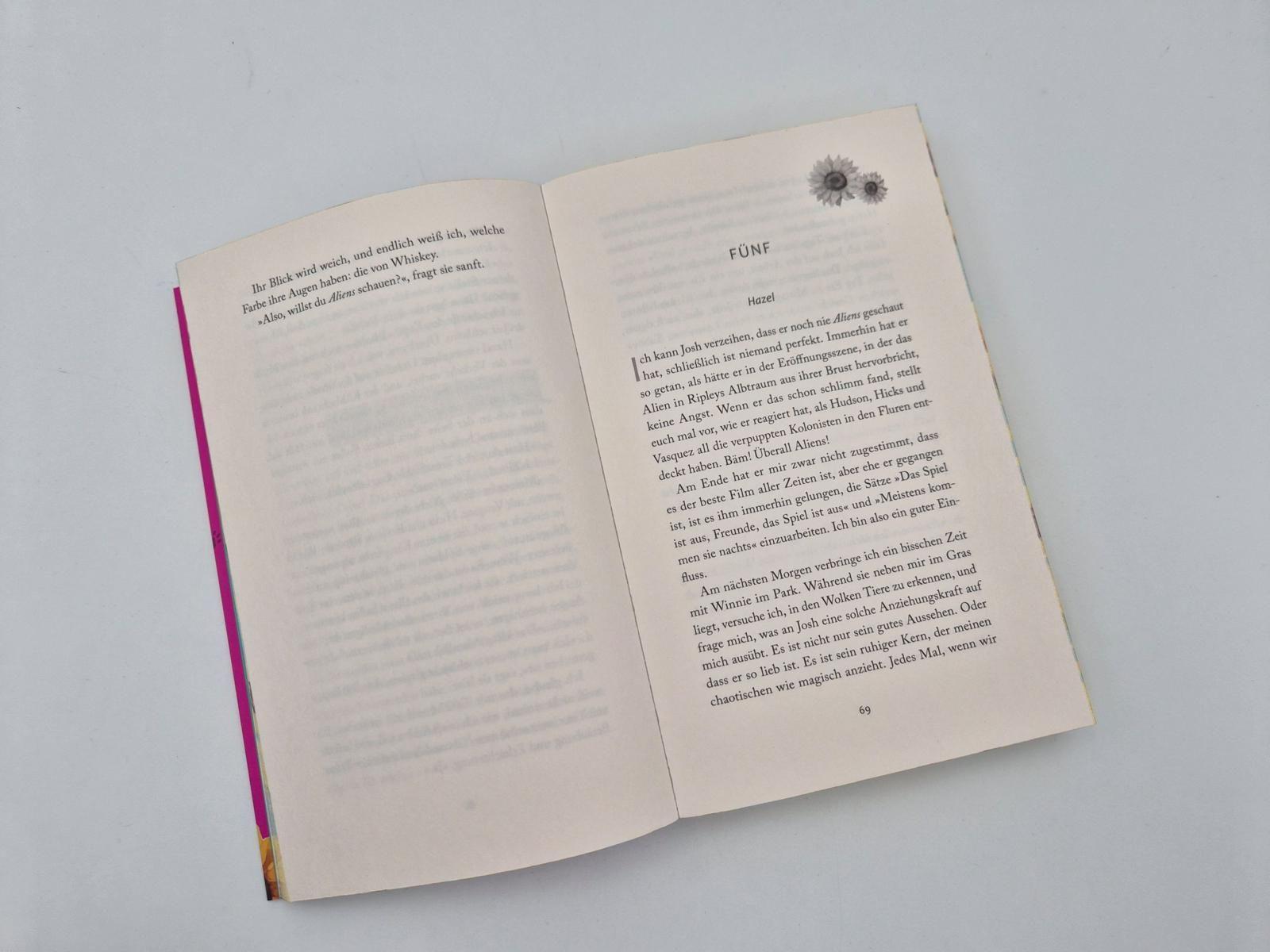 Beispielinhalt (Bild) Josh and Hazel's Guide to Not Dating