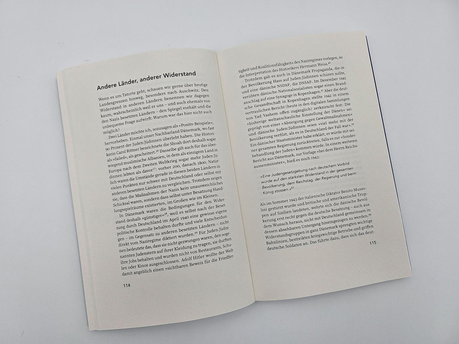 Beispielinhalt (Bild) Gedenken neu denken