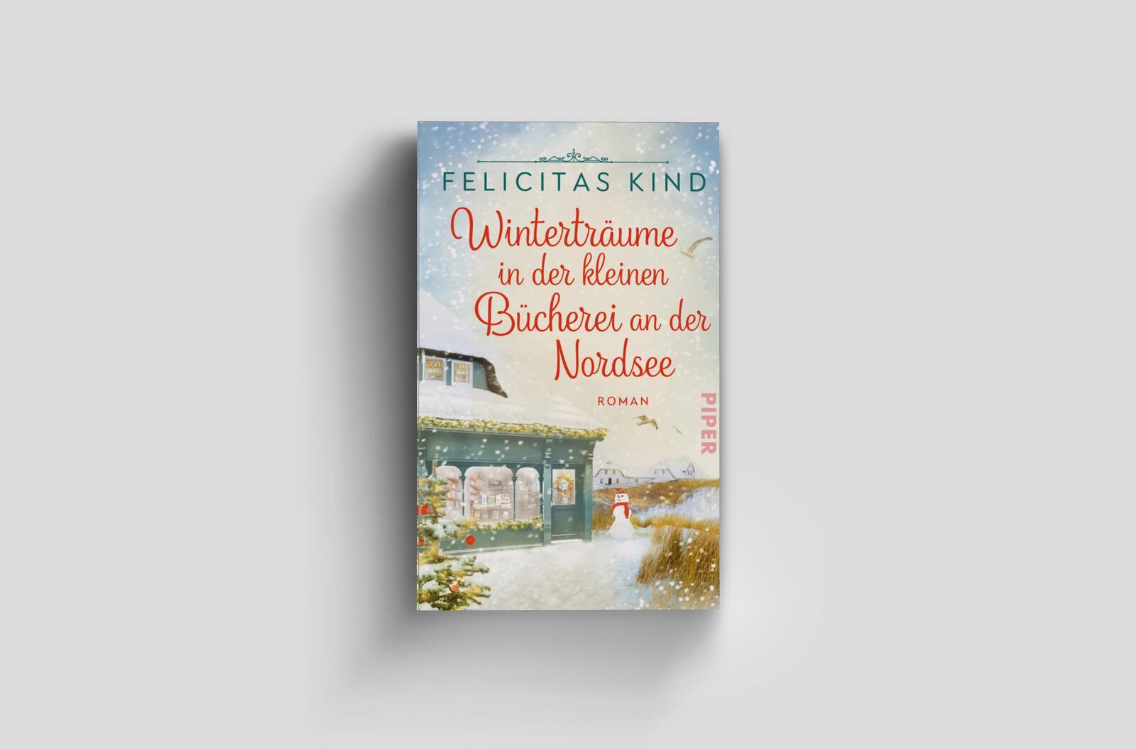 Beispielinhalt (Bild) Winterträume in der kleinen Bücherei an der Nordsee