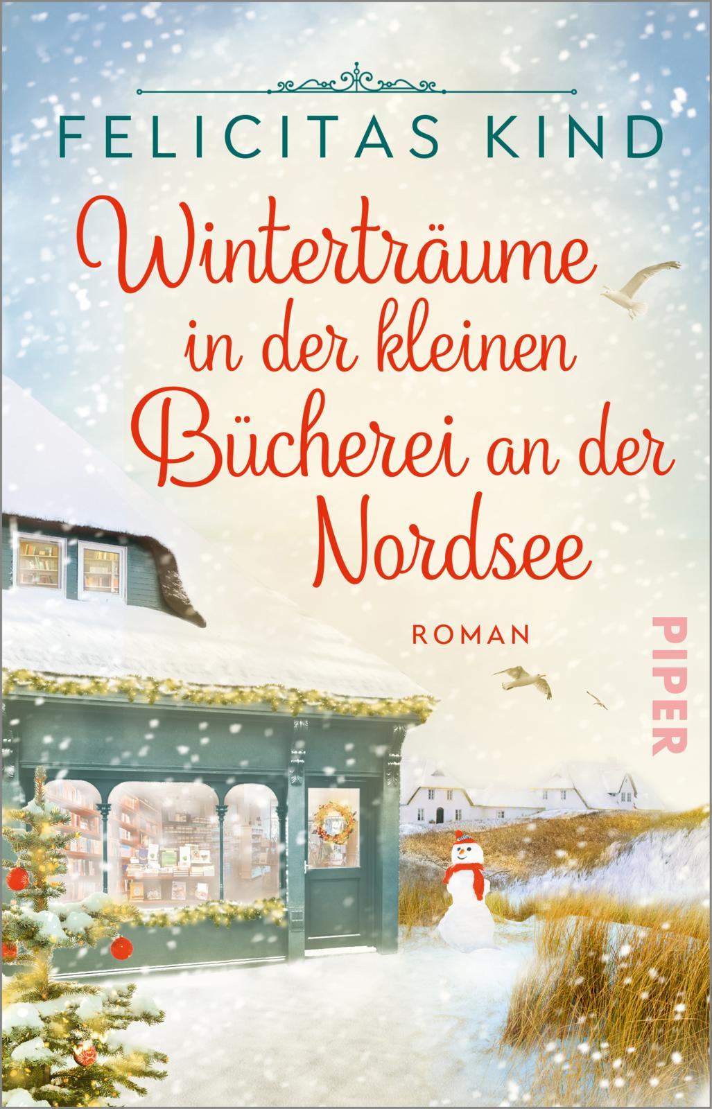 Vorderes Coverbild Winterträume in der kleinen Bücherei an der Nordsee
