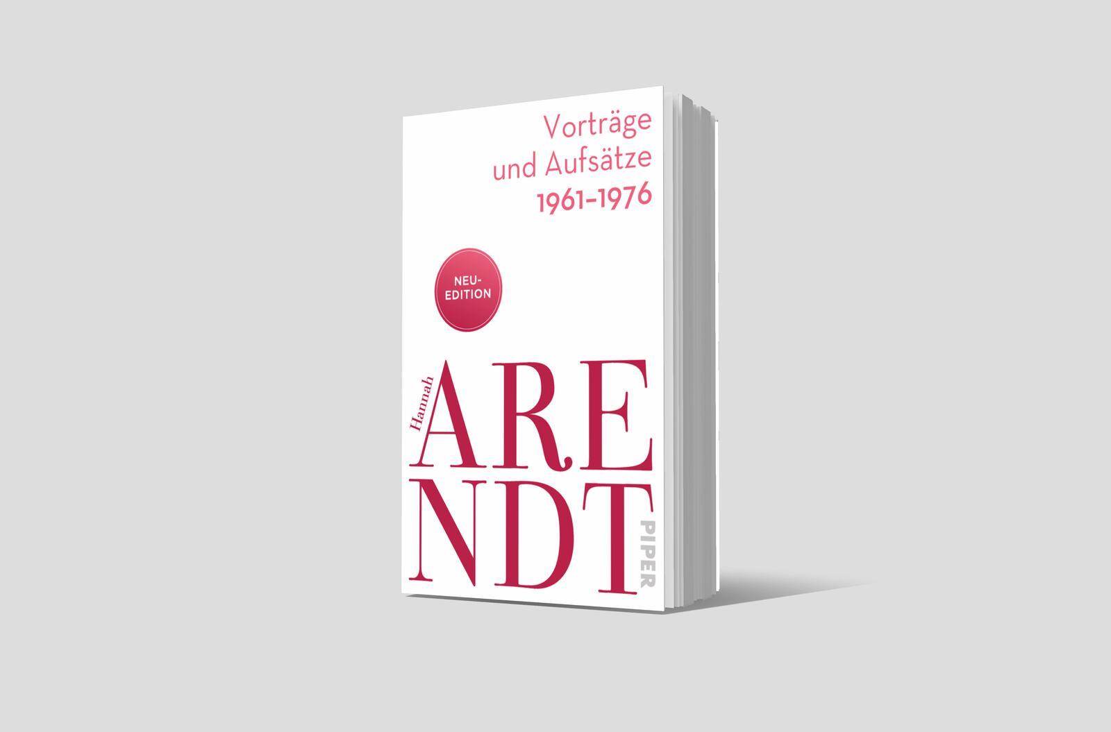 Beispielinhalt (Bild) Vorträge und Aufsätze 1961-1976