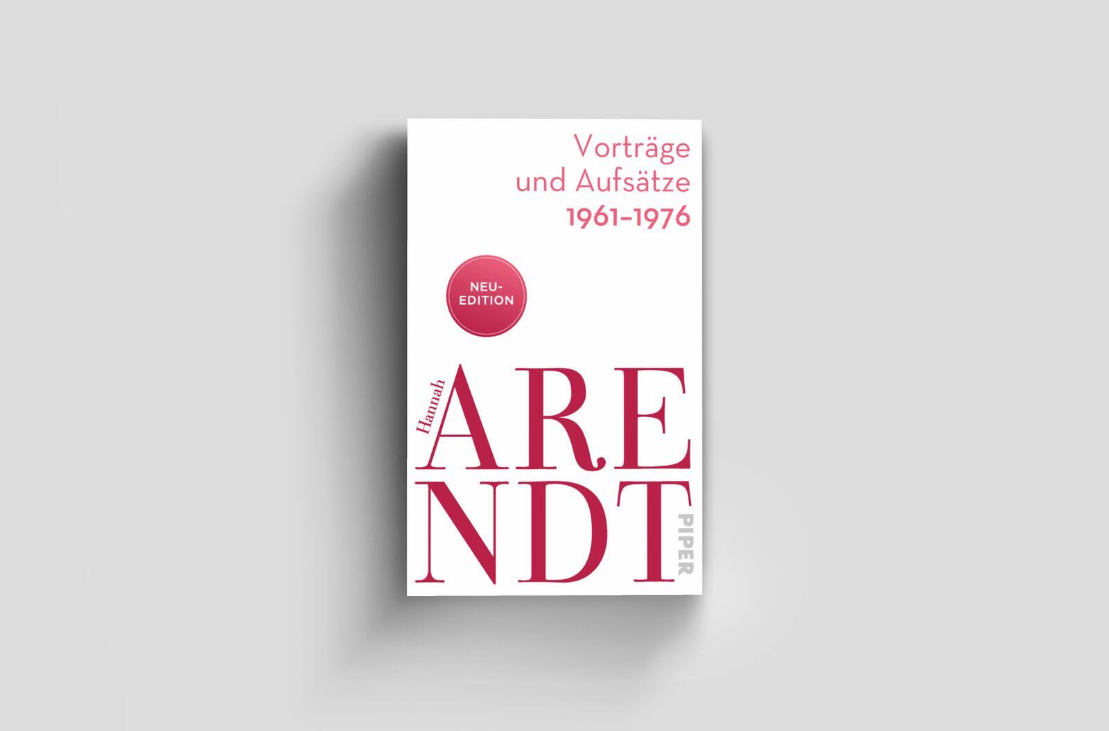 Beispielinhalt (Bild) Vorträge und Aufsätze 1961-1976