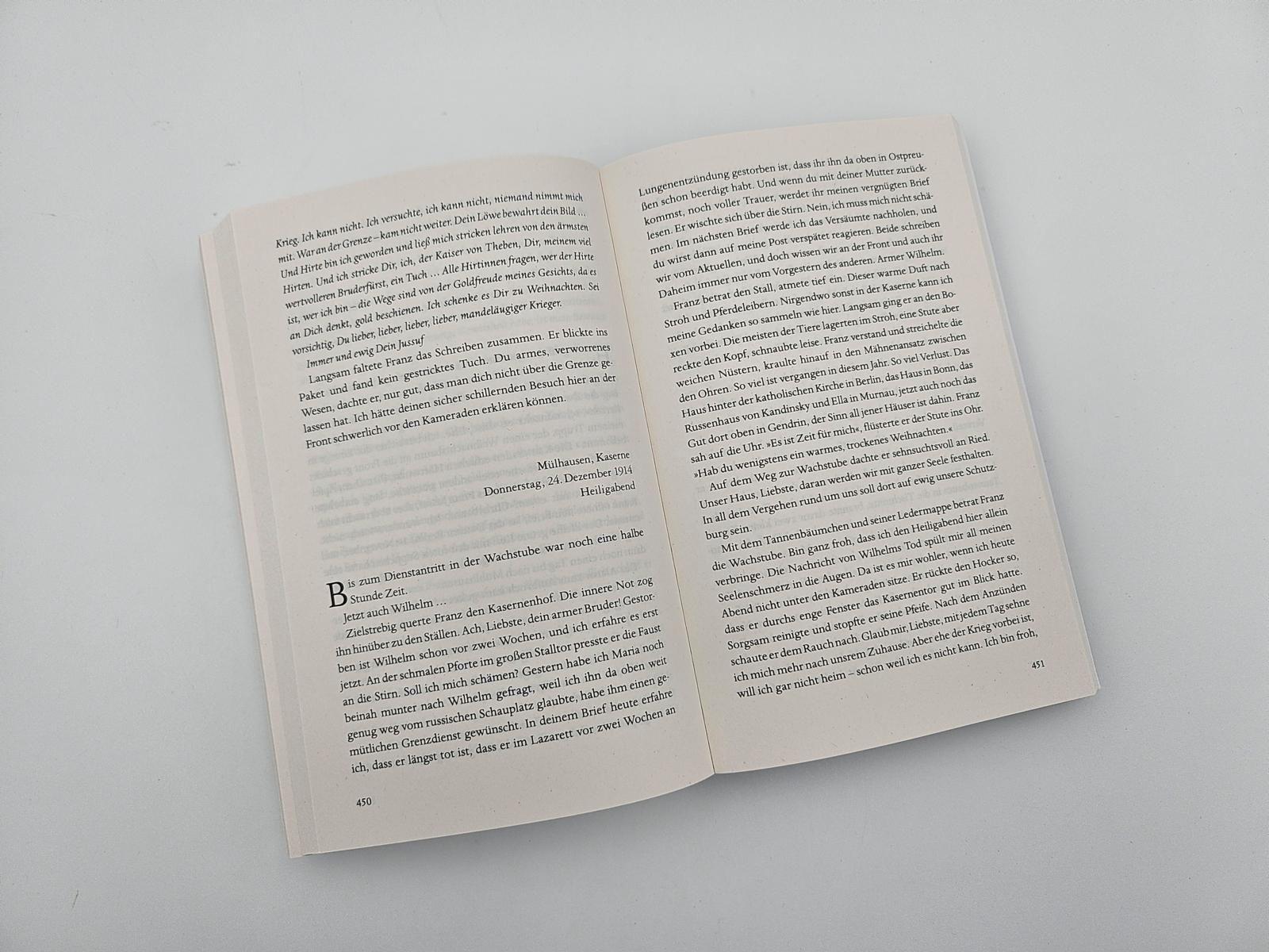 Beispielinhalt (Bild) Der Maler und das reine Blau des Himmels