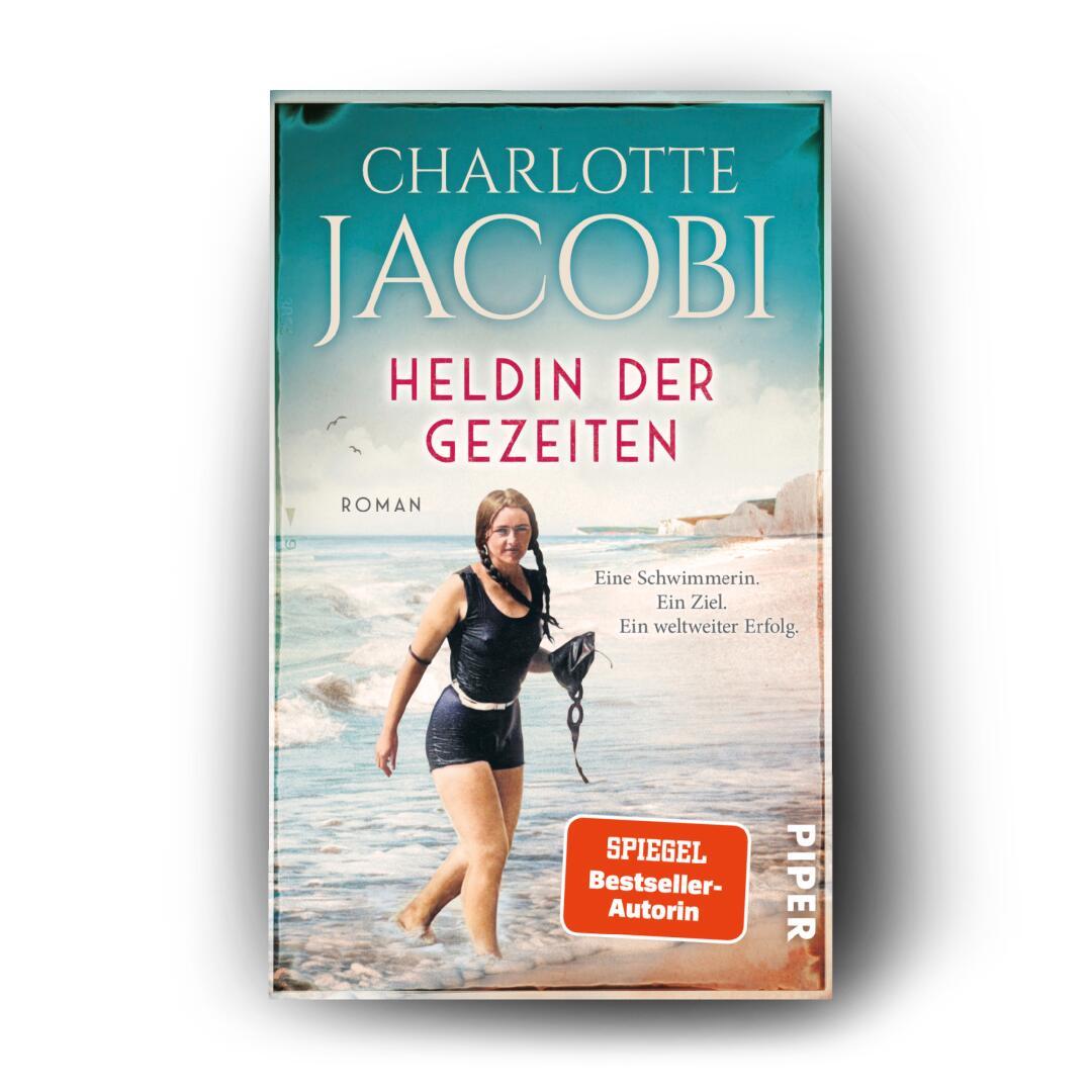 Beispielinhalt (Bild) Heldin der Gezeiten - Eine Schwimmerin. Ein Ziel. Ein weltweiter Erfolg.