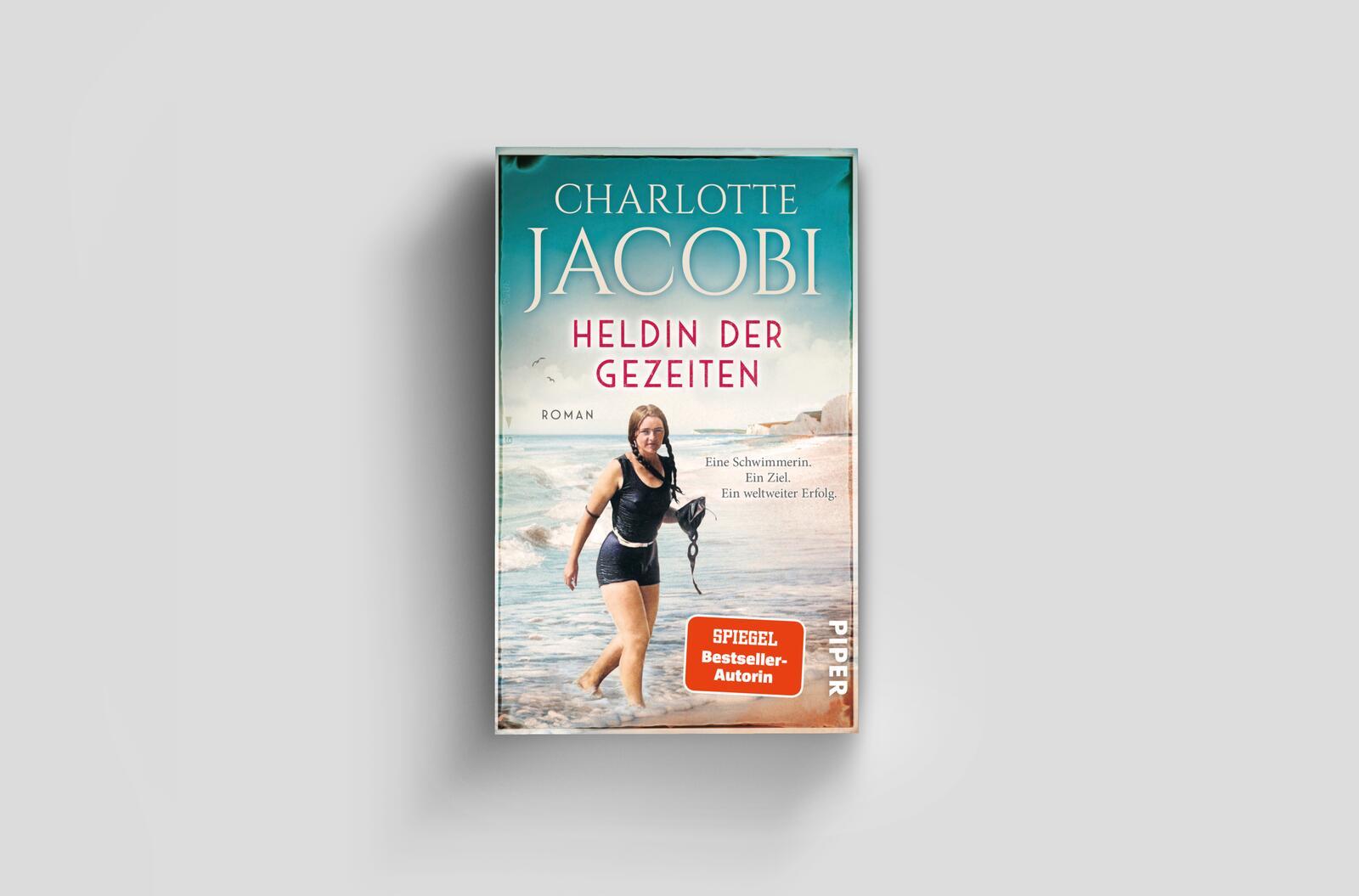 Beispielinhalt (Bild) Heldin der Gezeiten - Eine Schwimmerin. Ein Ziel. Ein weltweiter Erfolg.