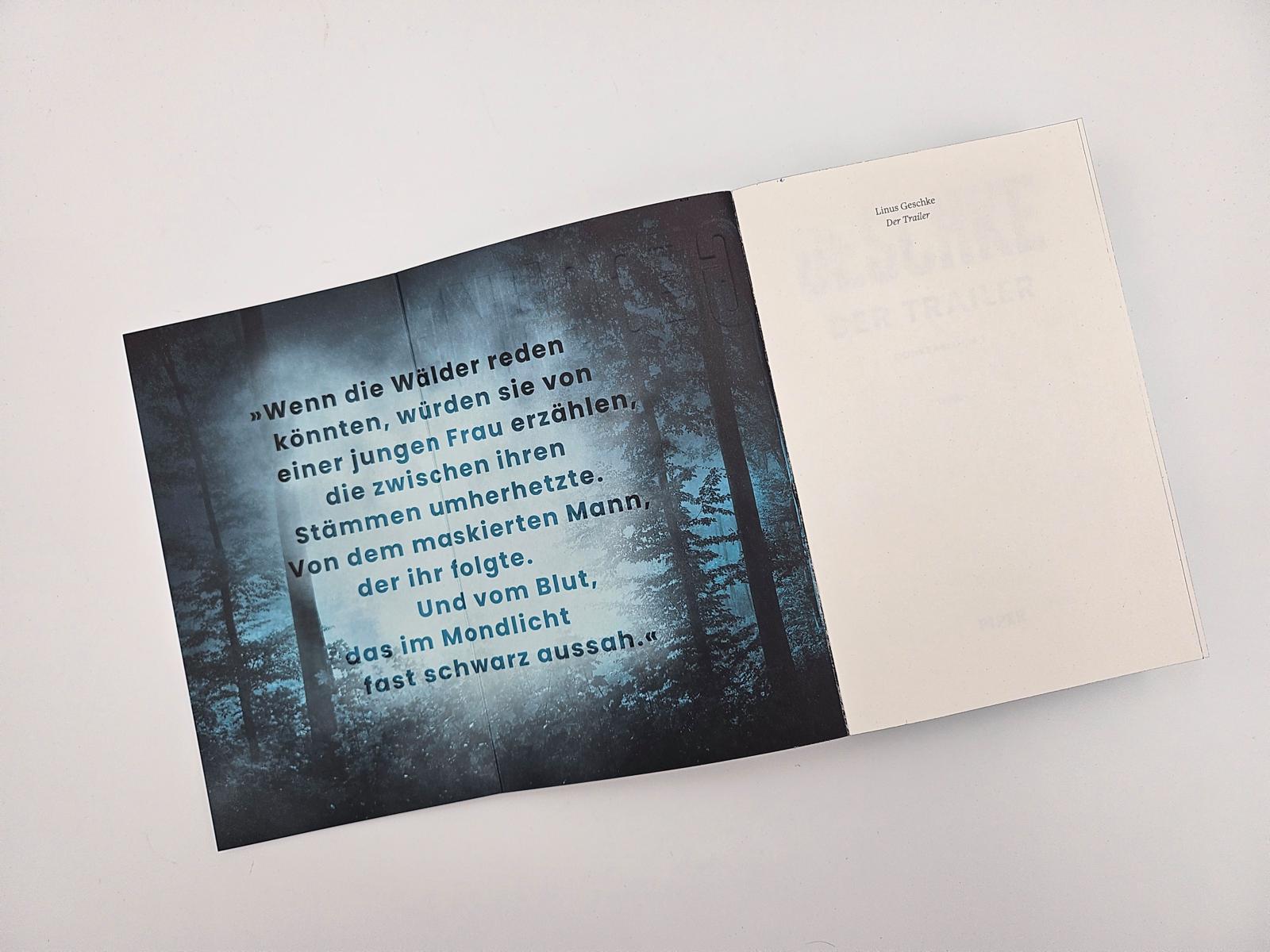 Beispielinhalt (Bild) Der Trailer