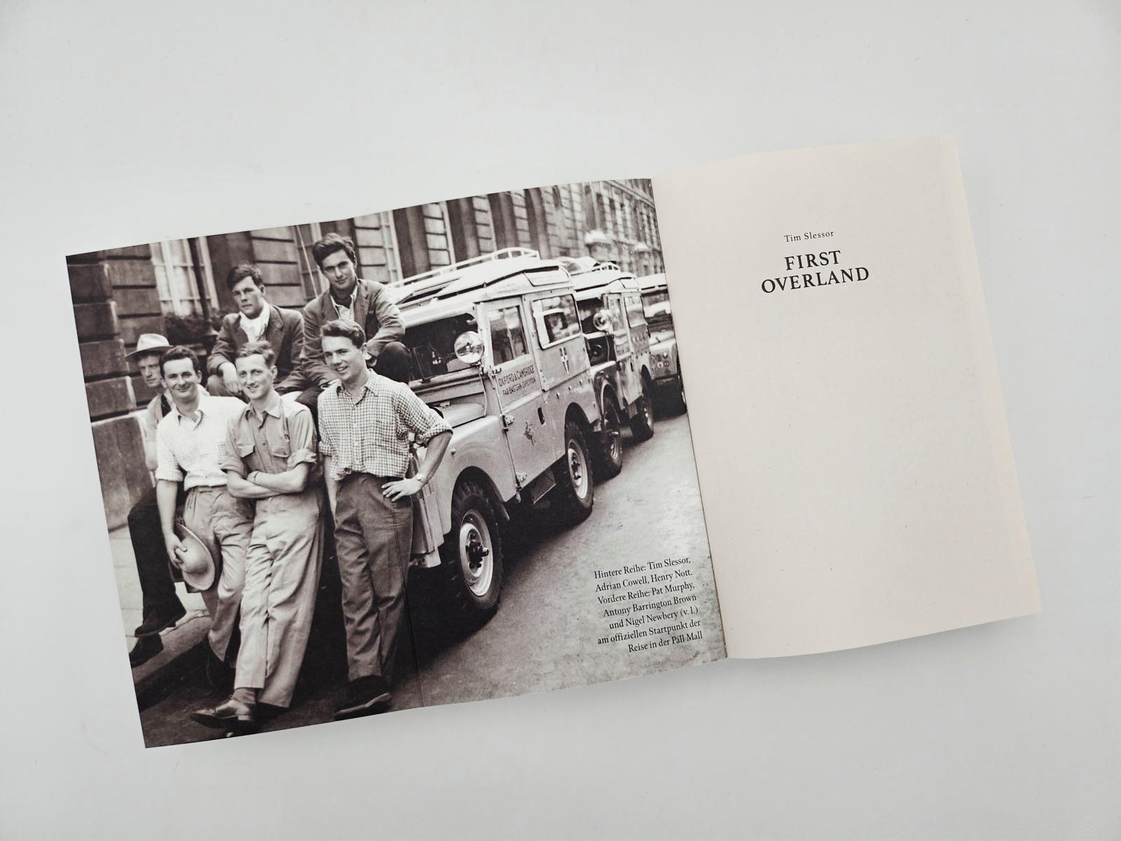 Beispielinhalt (Bild) First Overland. Als Erste im Land Rover 18.000 Meilen von London nach Singapur