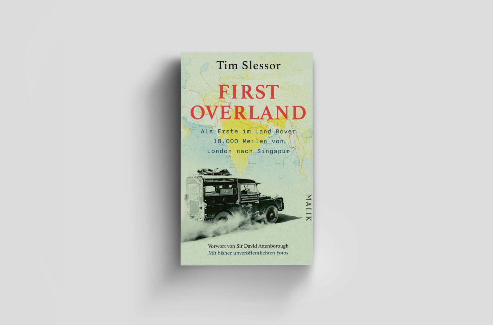Beispielinhalt (Bild) First Overland. Als Erste im Land Rover 18.000 Meilen von London nach Singapur