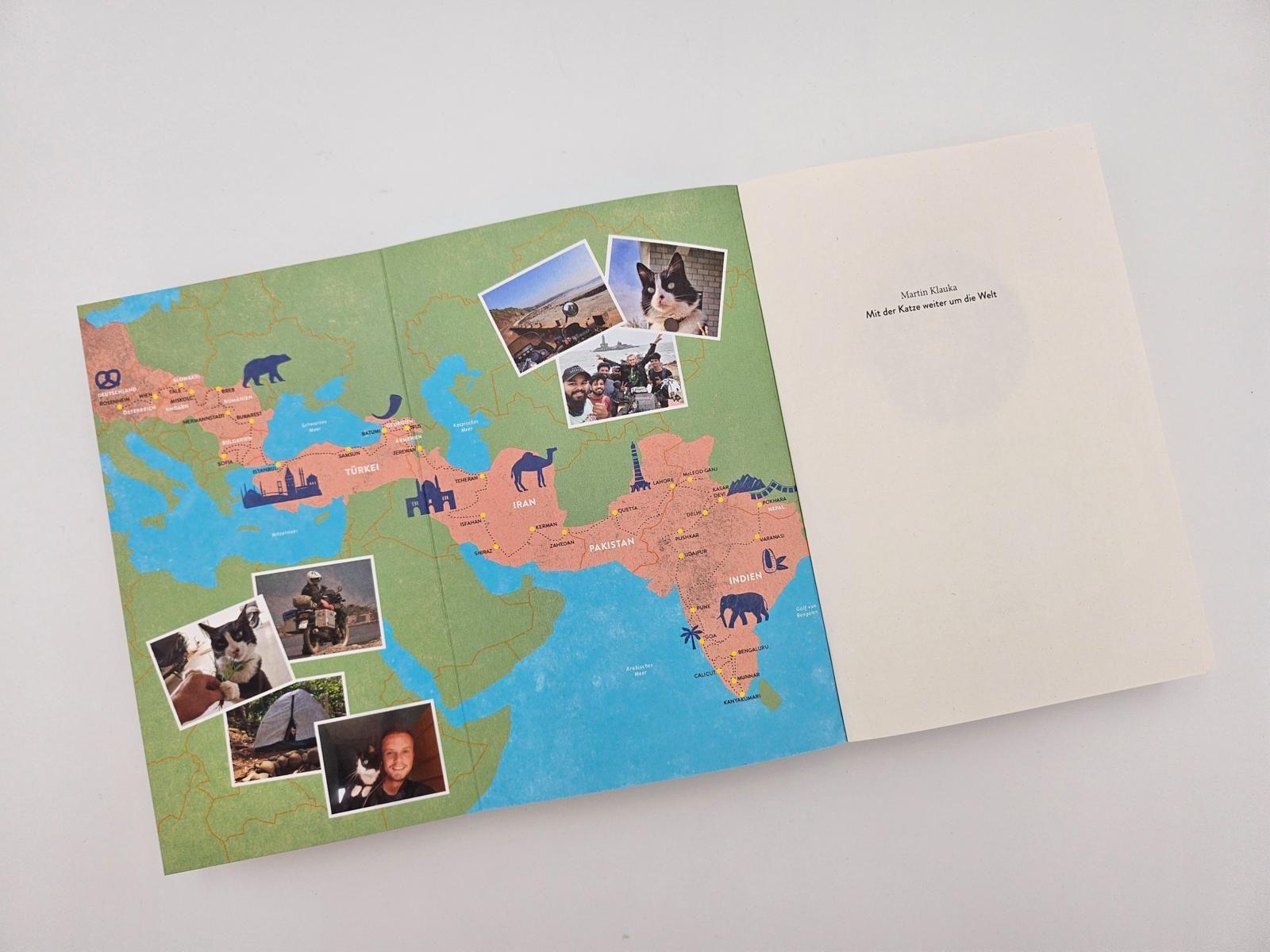 Beispielinhalt (Bild) Mit der Katze weiter um die Welt