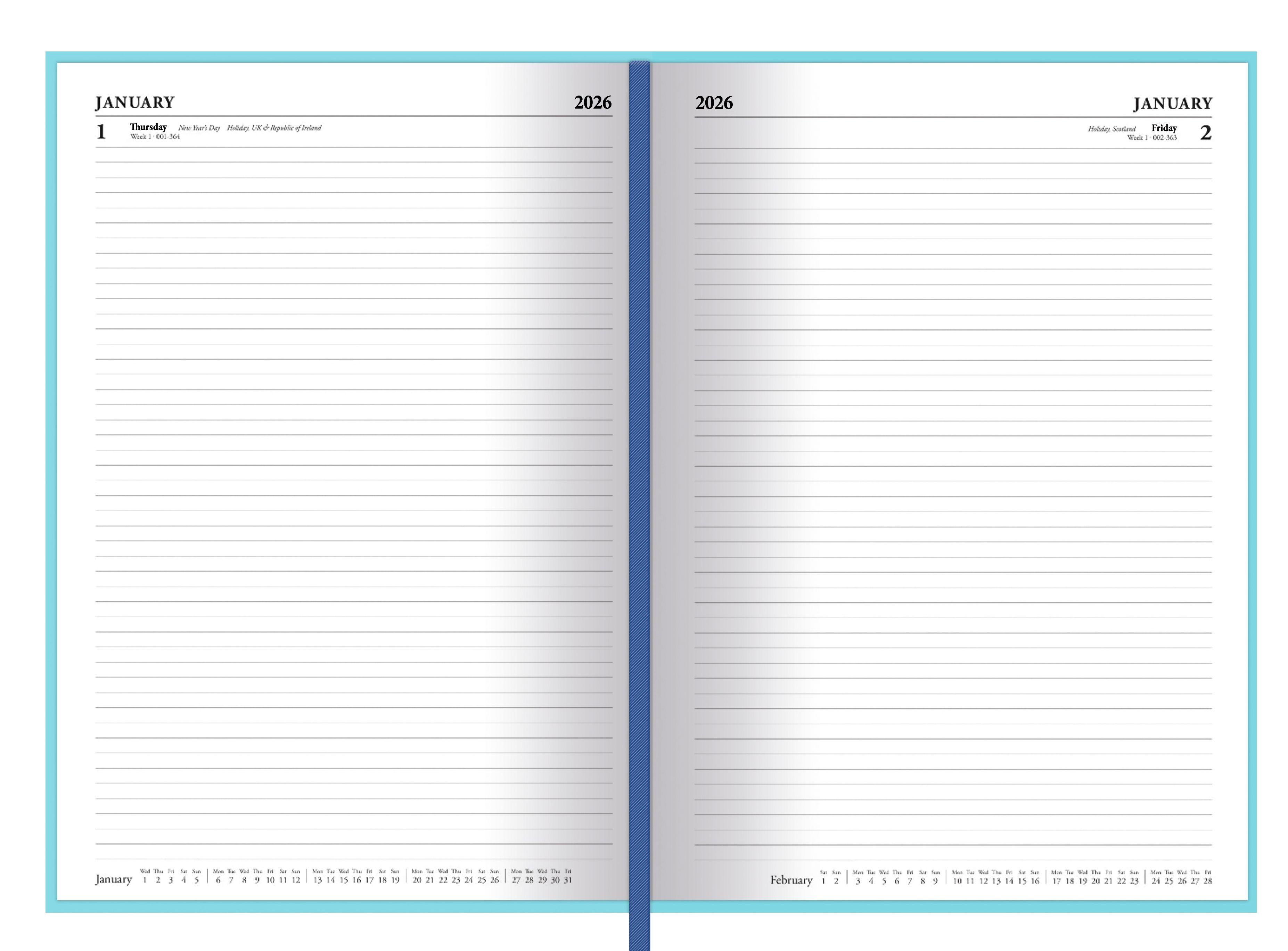 Beispielinhalt (Bild) TOY STORY - Buchkalender im Format 14,8 x 21