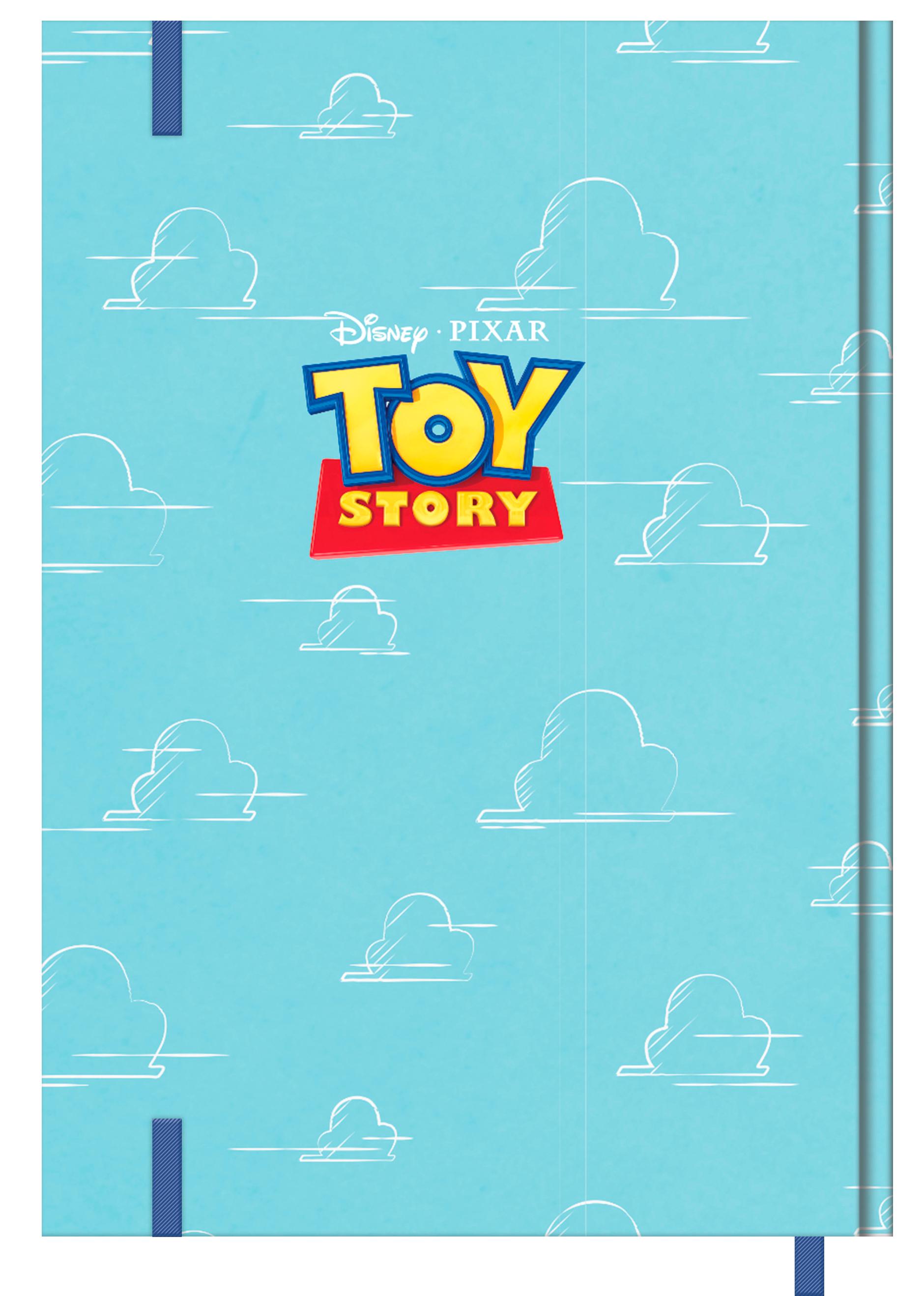 Rückseitencover TOY STORY - Buchkalender im Format 14,8 x 21
