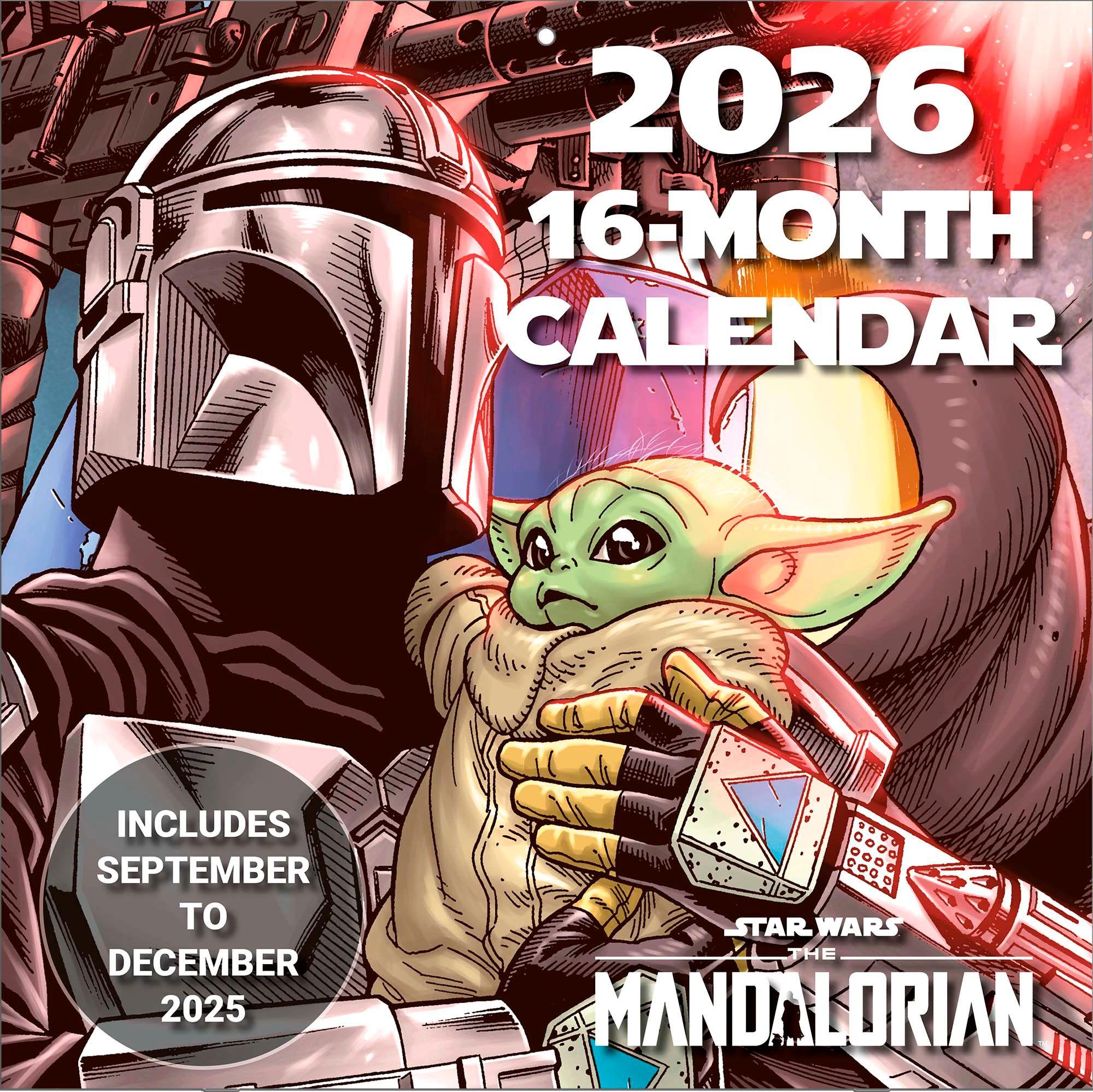 Vorderes Coverbild THE MANDALORIAN - Broschürenkalender im Format 30 x 30