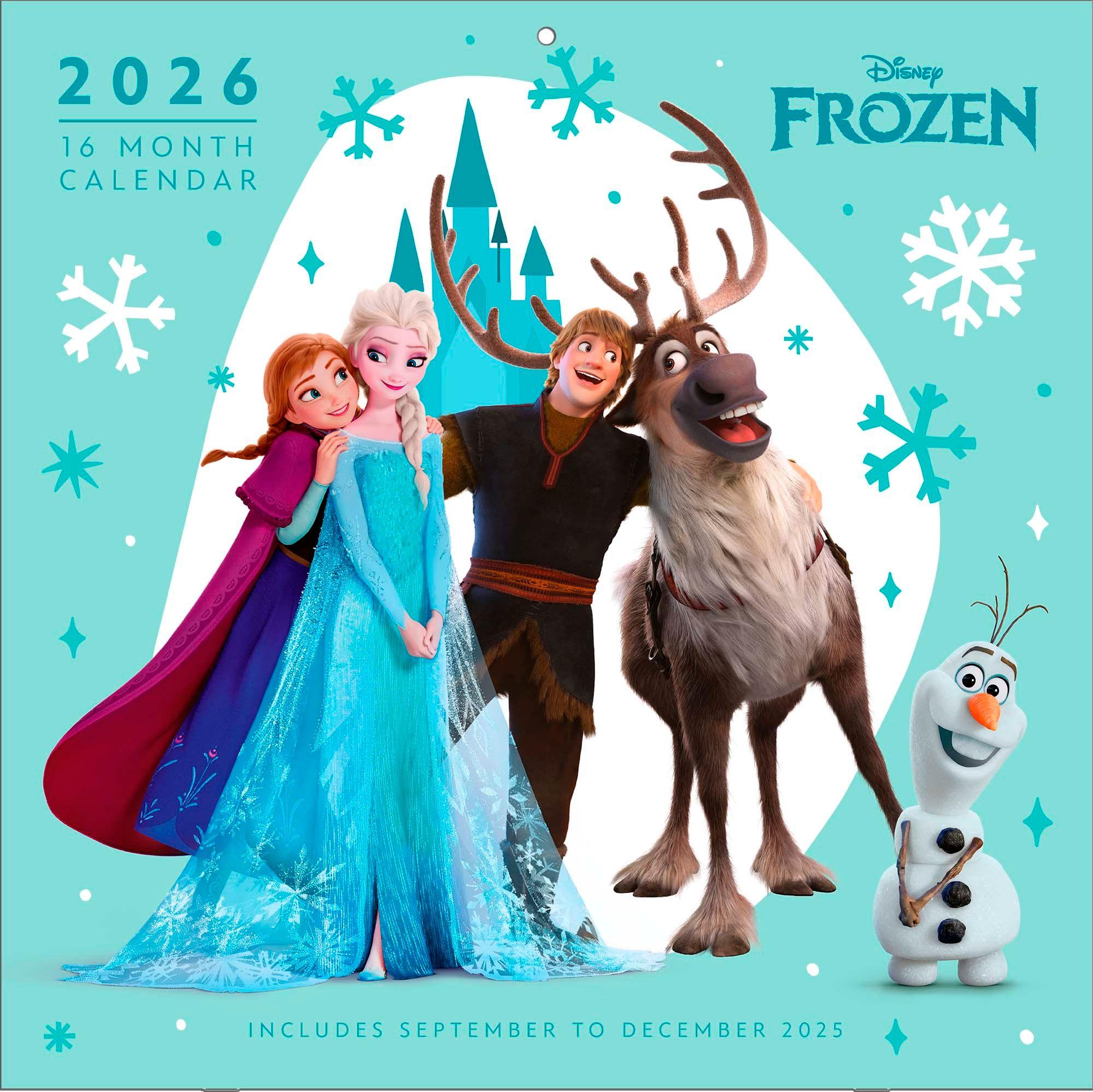 Vorderes Coverbild FROZEN - Broschürenkalender im Format 30 x 30