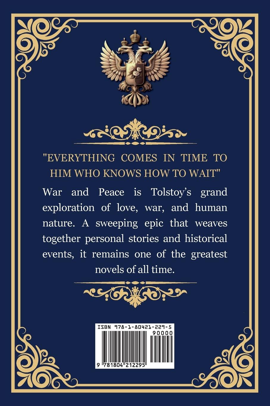 Rückseitencover War and Peace