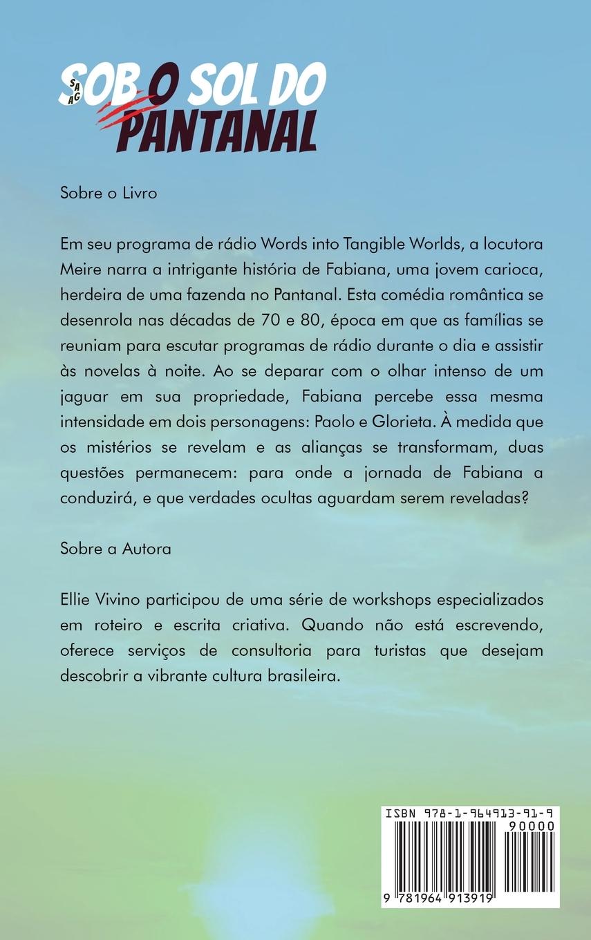 Rückseitencover Saga Sob o Sol do Pantanal