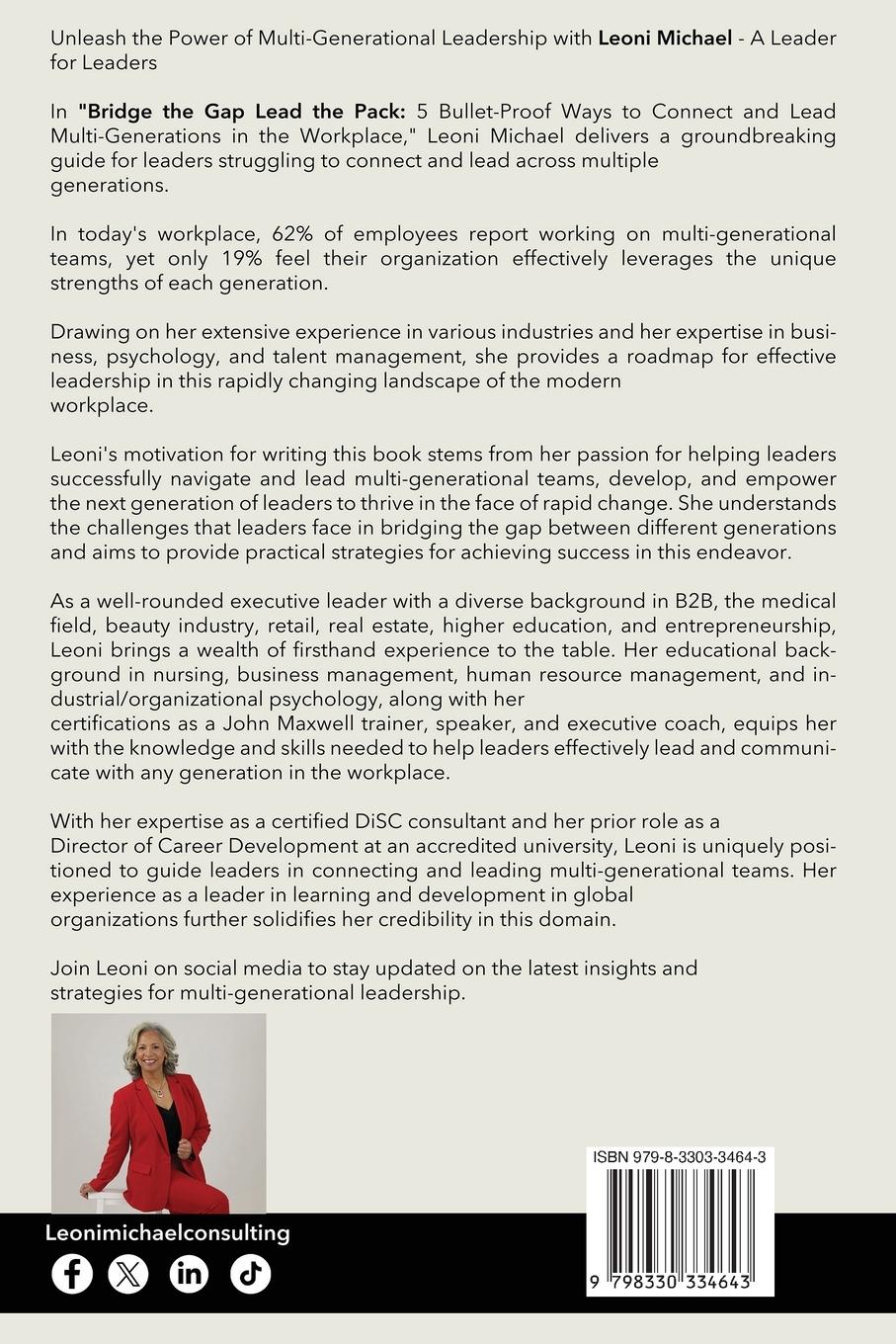 Rückseitencover Bridge the Gap Lead the Pack