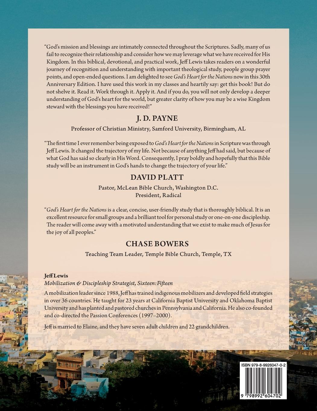 Rückseitencover God's Heart for the Nations