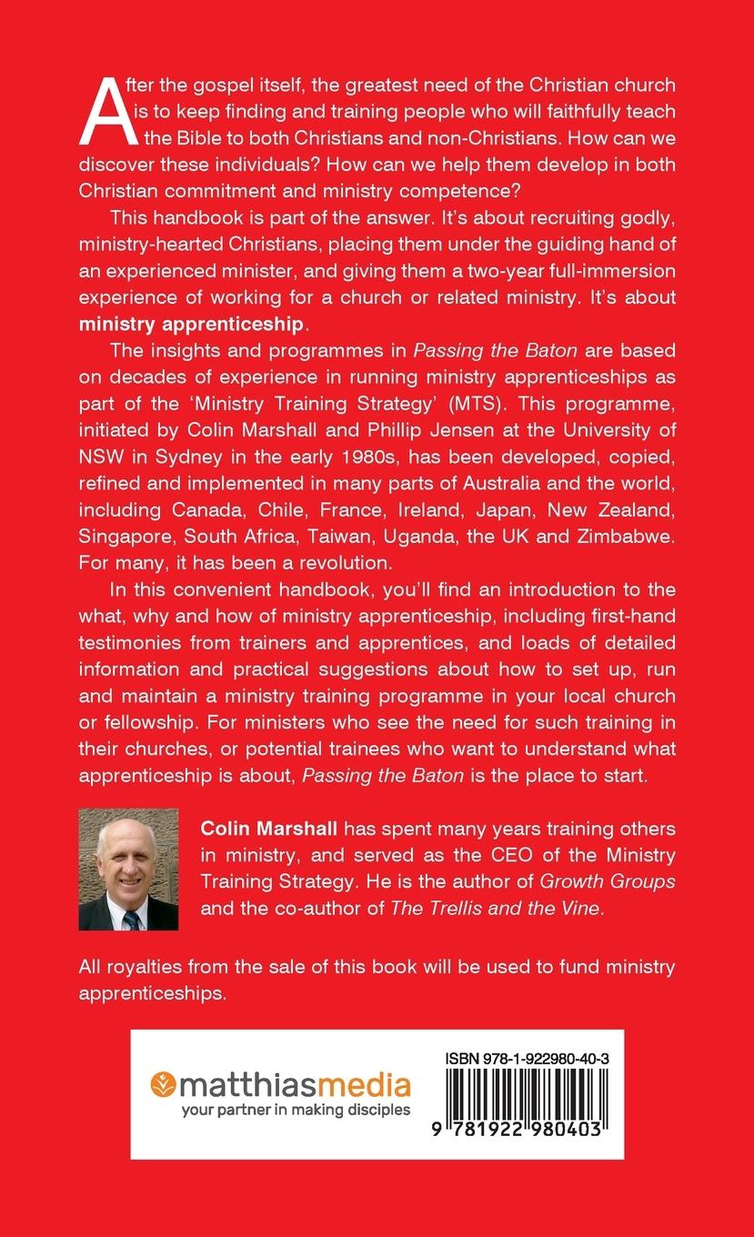 Rückseitencover Passing the Baton