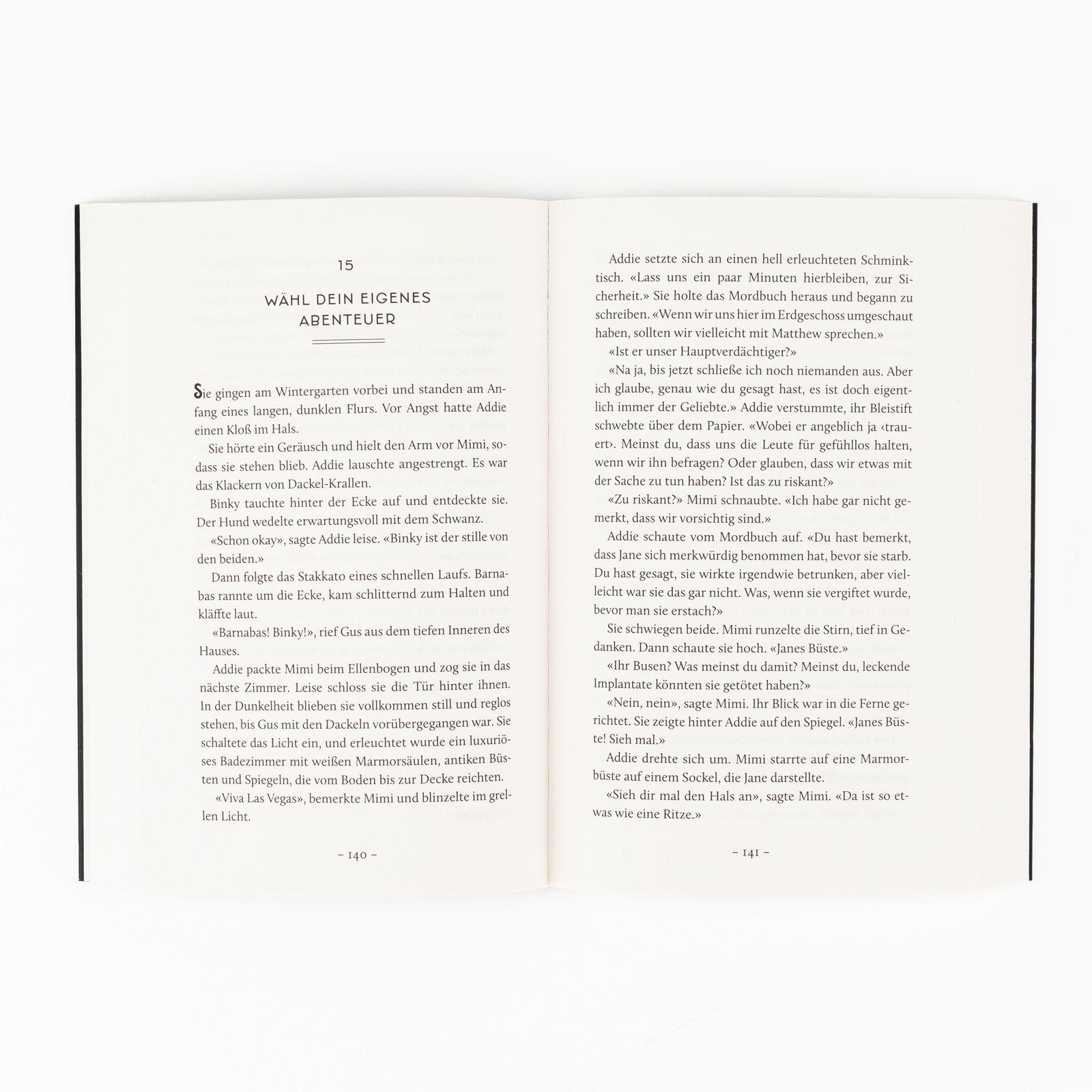 Beispielinhalt (Bild) Die Einladung - Mord nur für geladene Gäste