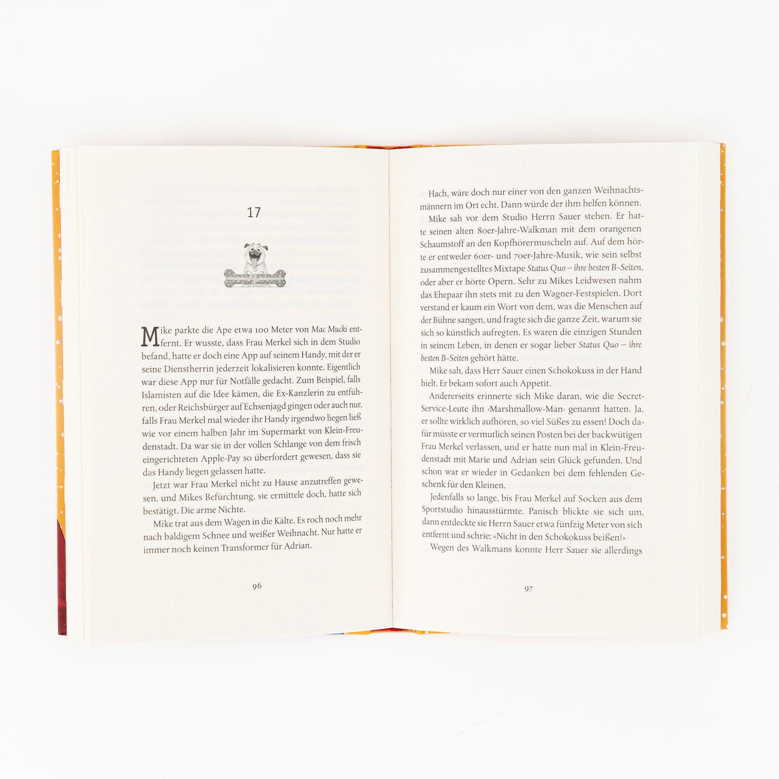 Beispielinhalt (Bild) Miss Merkel: Mord unterm Weihnachtsbaum