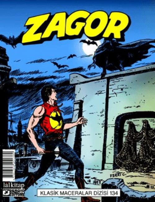 Vorderes Coverbild Zagor Klasik Maceralar Cilt 134