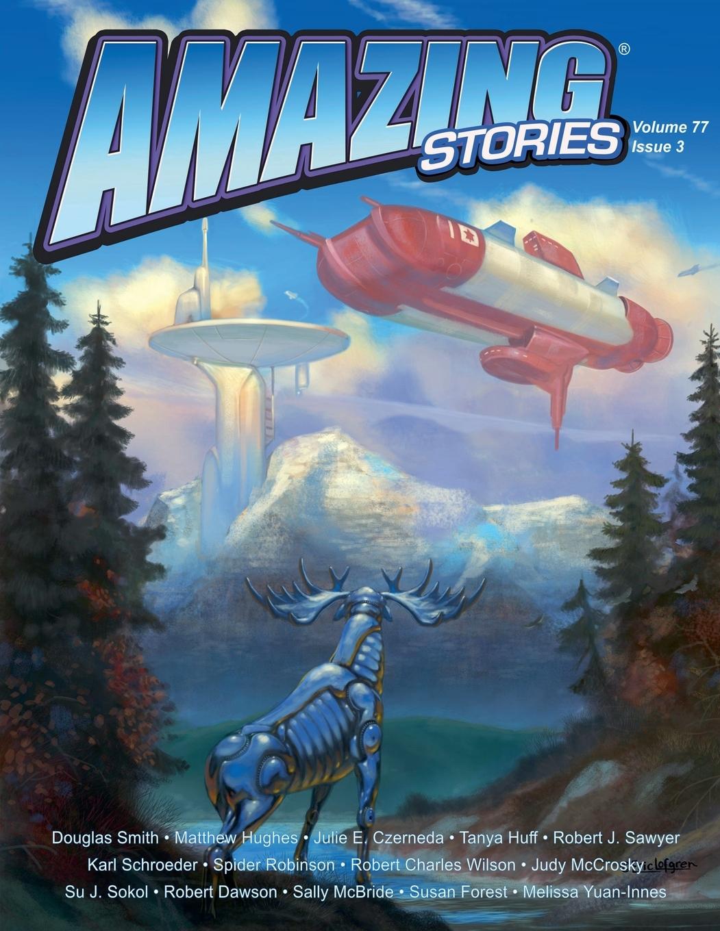 Vorderes Coverbild Amazing Stories Summer 2021