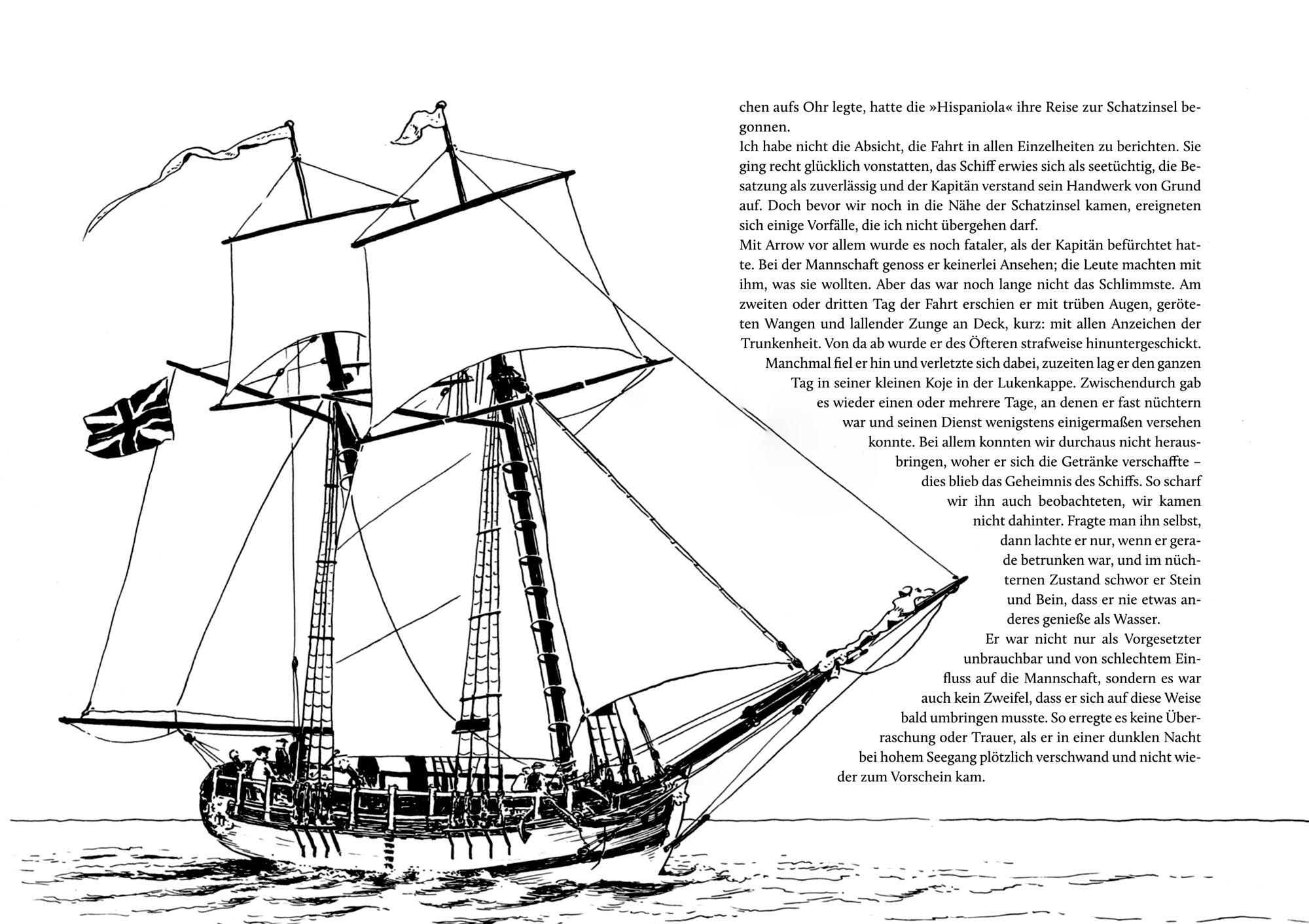 Beispielinhalt (Bild) Die Schatzinsel