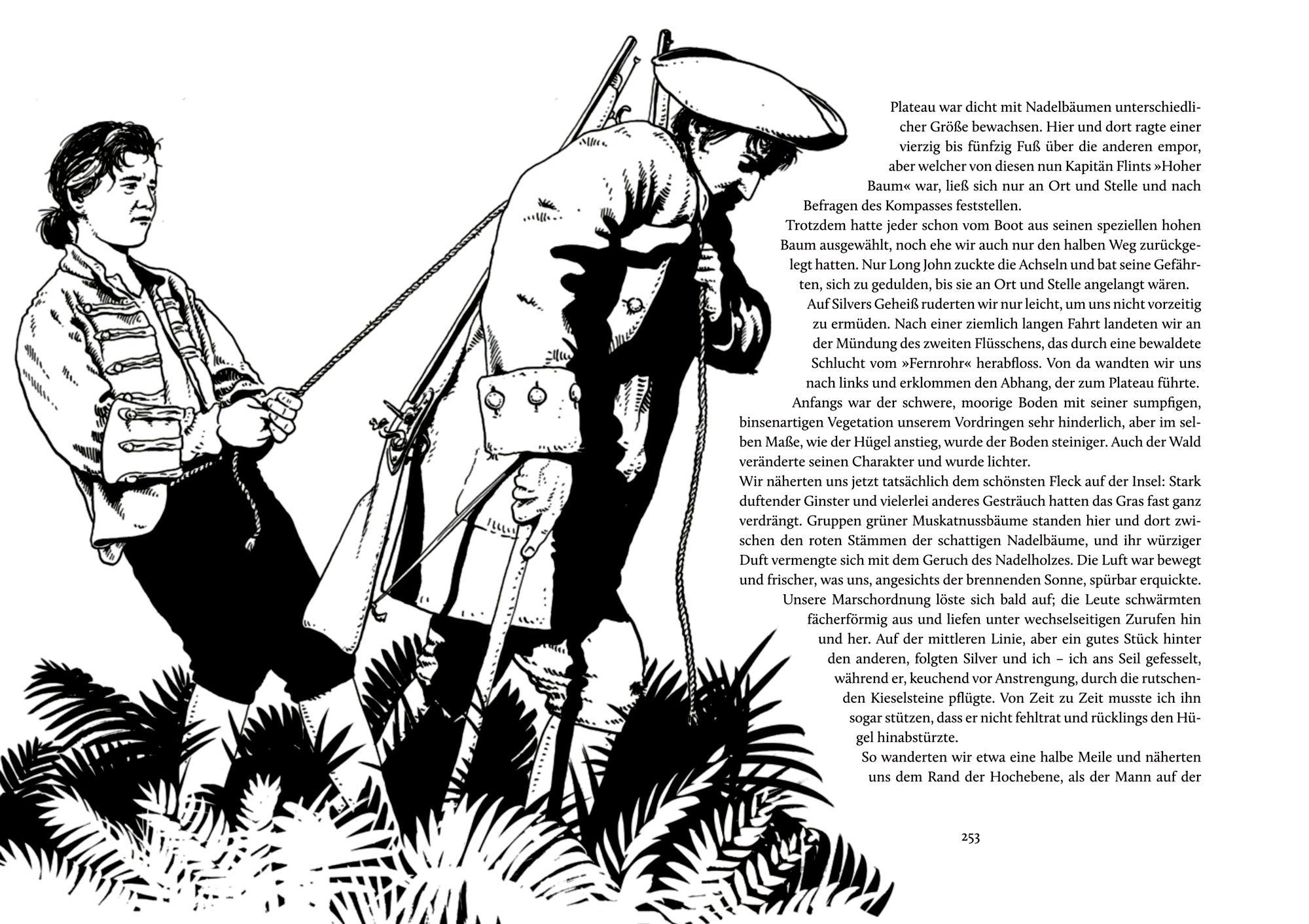 Beispielinhalt (Bild) Die Schatzinsel