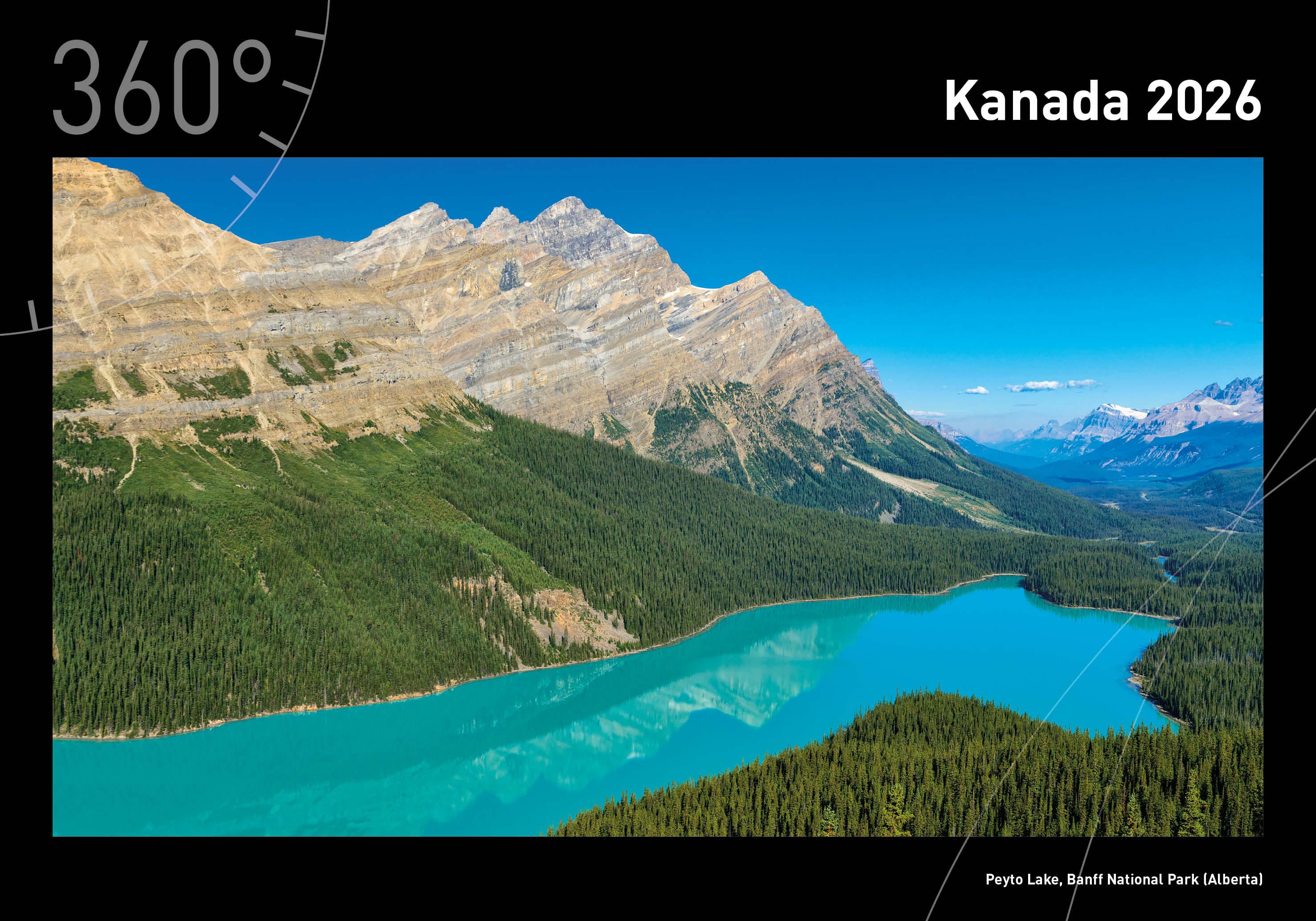 Vorderes Coverbild Kanada Premiumkalender 2026