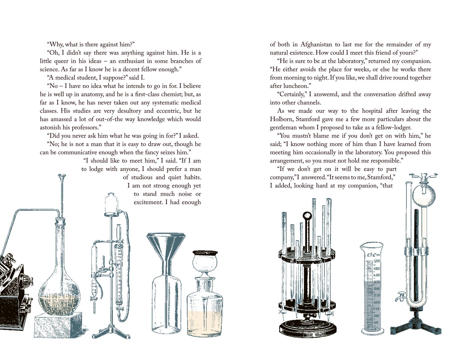 Beispielinhalt (Bild) Sherlock Holmes (English Edition Vol. 1)