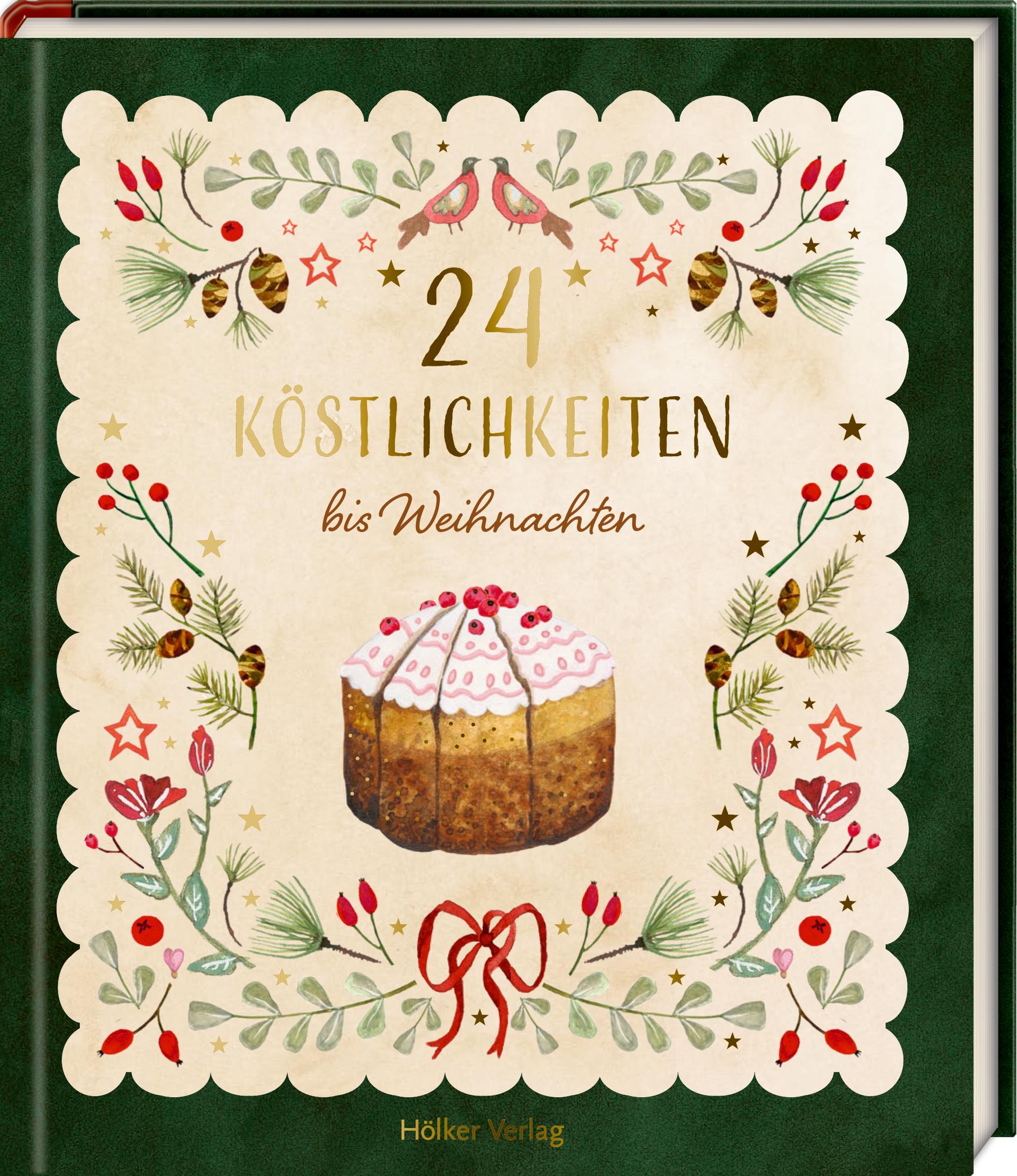 Vorderes Coverbild 24 Köstlichkeiten bis Weihnachten