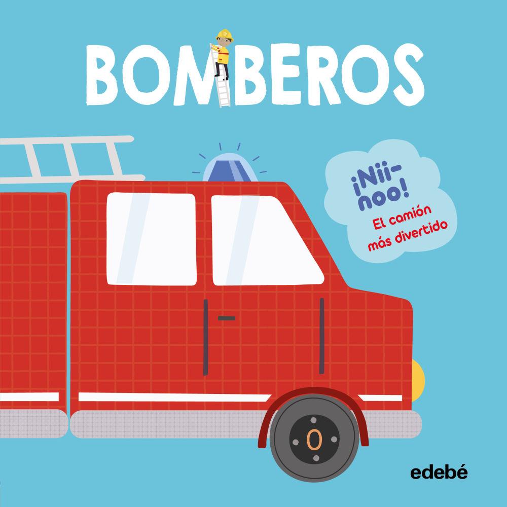 Beispielinhalt (Bild) BOMBEROS (LIBRO MÁS CAMIÓN DE BOMBEROS DE MADERA)