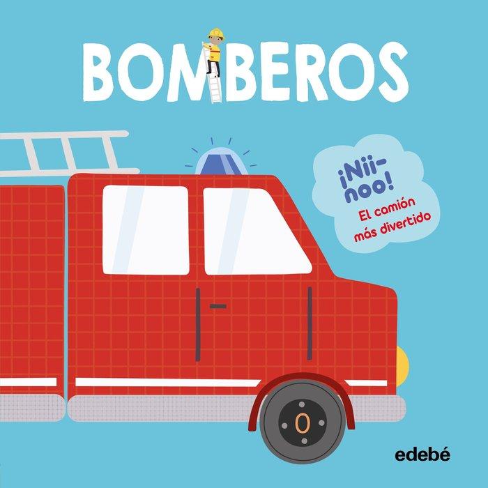Vorderes Coverbild BOMBEROS (LIBRO MÁS CAMIÓN DE BOMBEROS DE MADERA)
