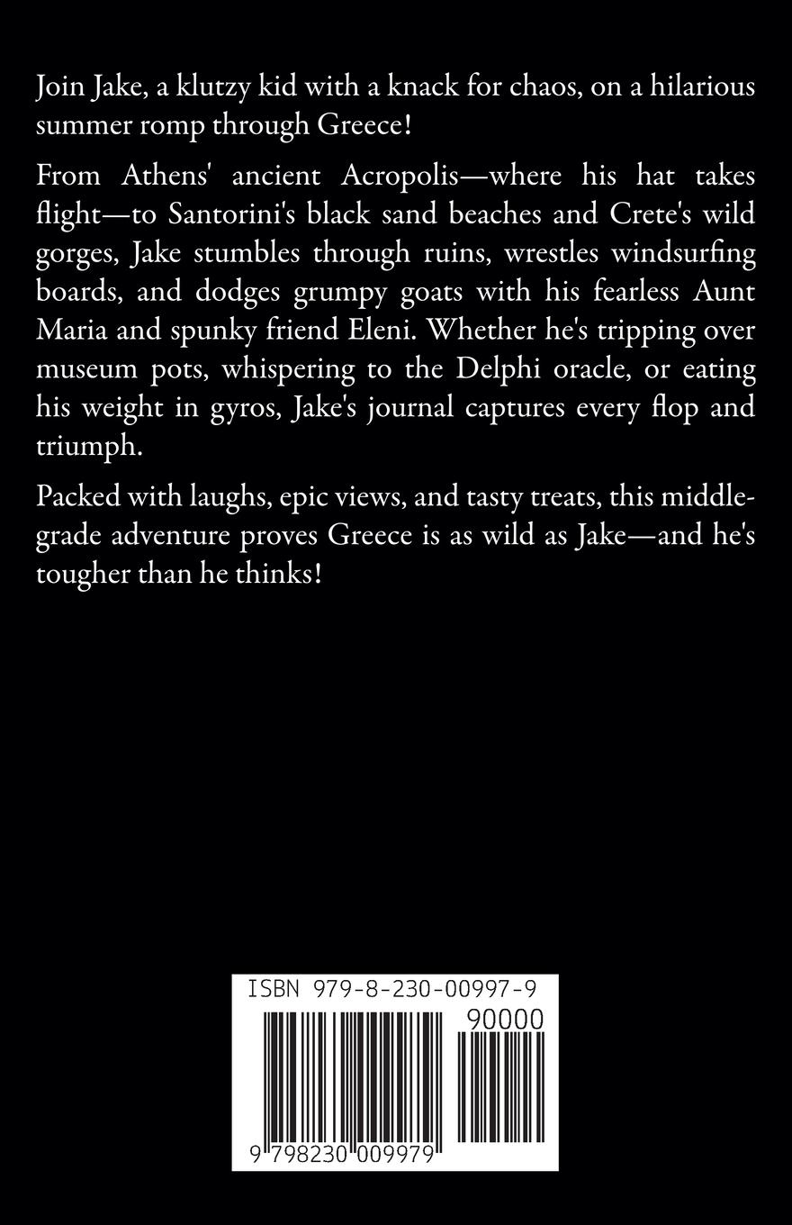 Rückseitencover Jake's Summer in Greece
